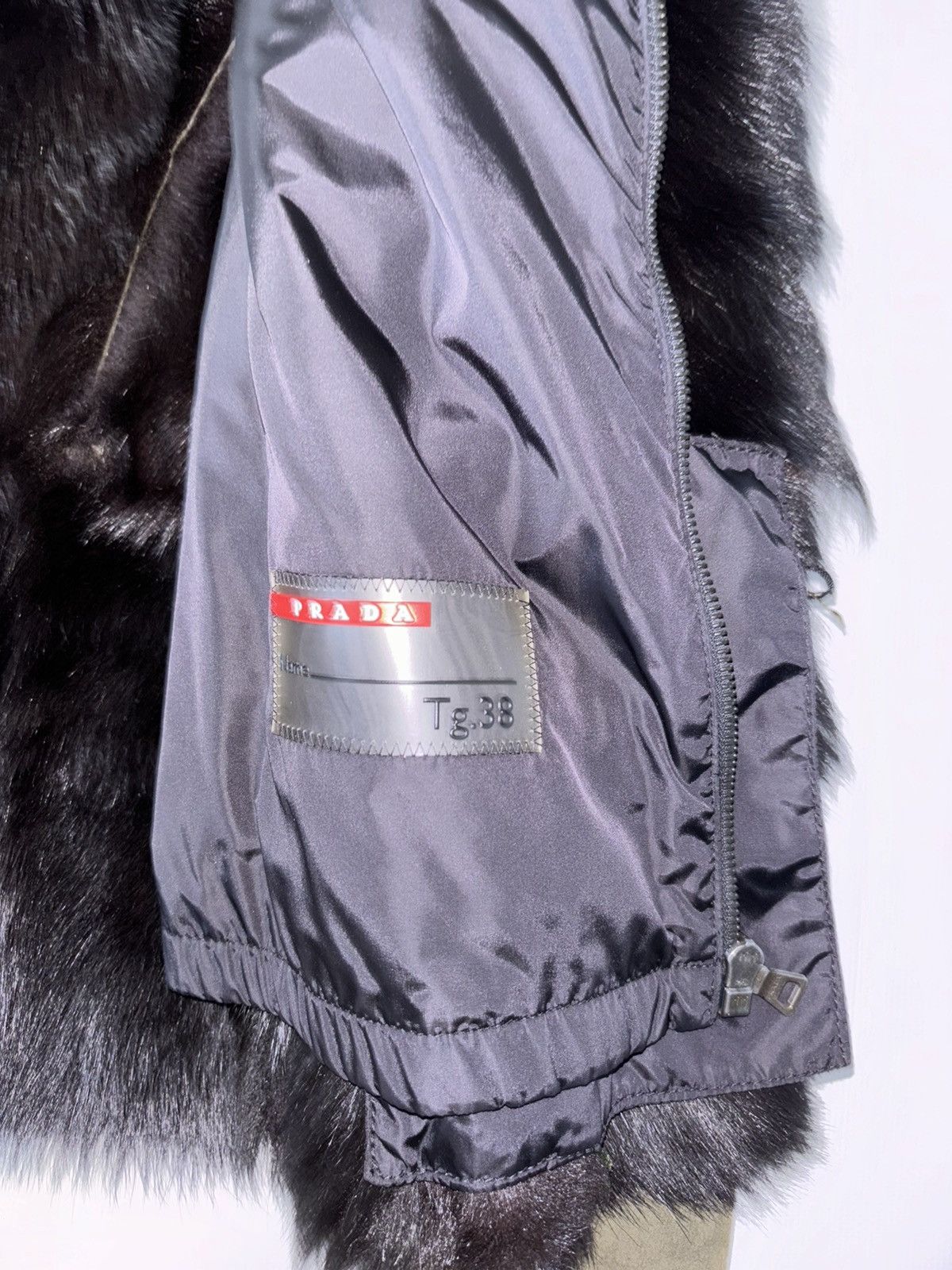 Prada Prada Sport Shearling leather jacket Size XS / US 0-2 / IT 36-38 - 12 Thumbnail