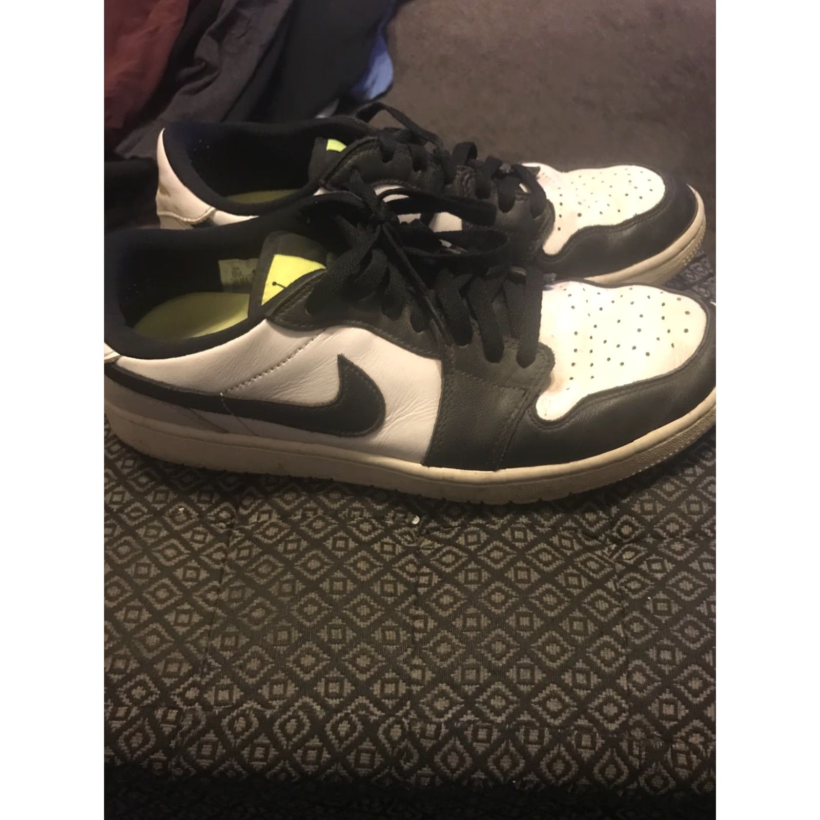 Jordan Brand Air Jordan 1 Golf Low Men White Black Size 10.5 Size US 11 / EU 44 - 4 Thumbnail