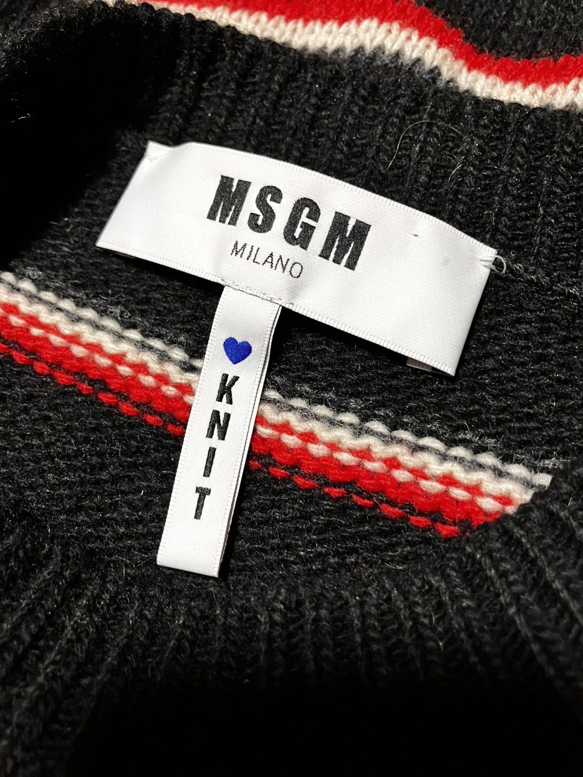 MSGM MSGM Striped Wool Knit Sweater – Made in Italy Size M Size US M / EU 48-50 / 2 - 5 Thumbnail