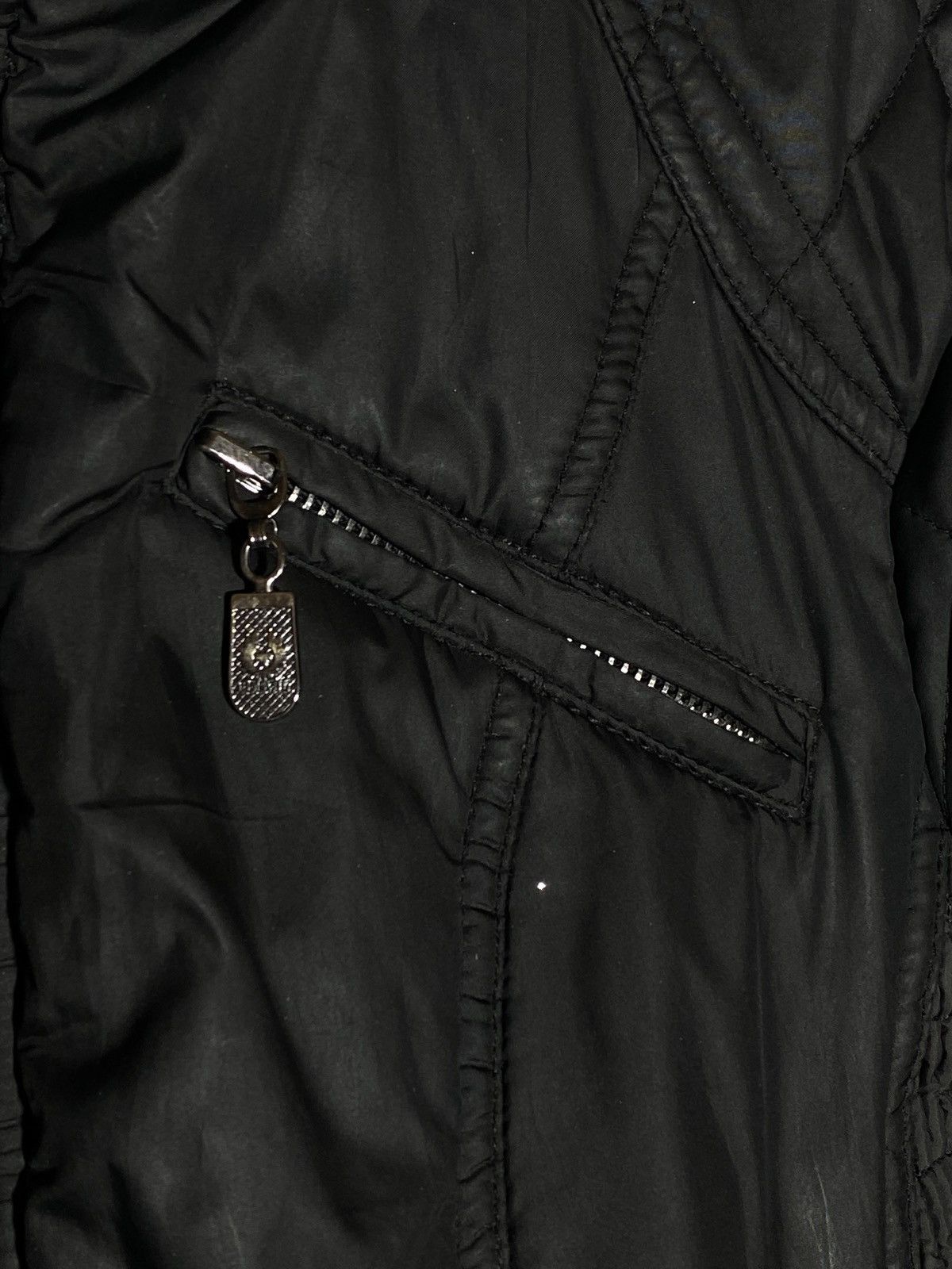 Belstaff Vintage Belstaff Quilted Rare Jacket Black Street Fashion Size XL / US 12-14 / IT 48-50 - 10 Thumbnail