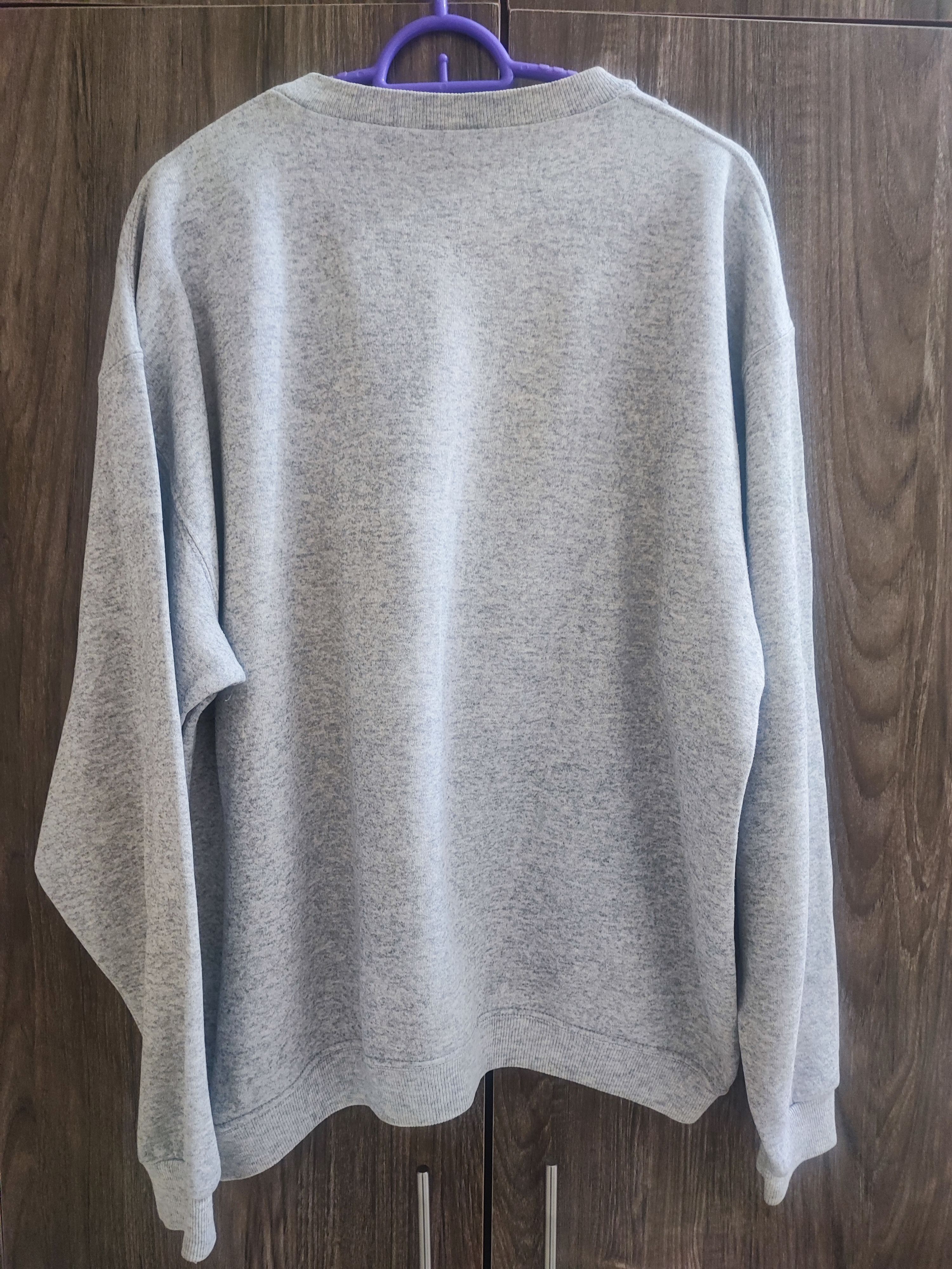 Vintage Vintage US Navy Boxy Sweatshirt Size US L / EU 52-54 / 3 - 3 Thumbnail
