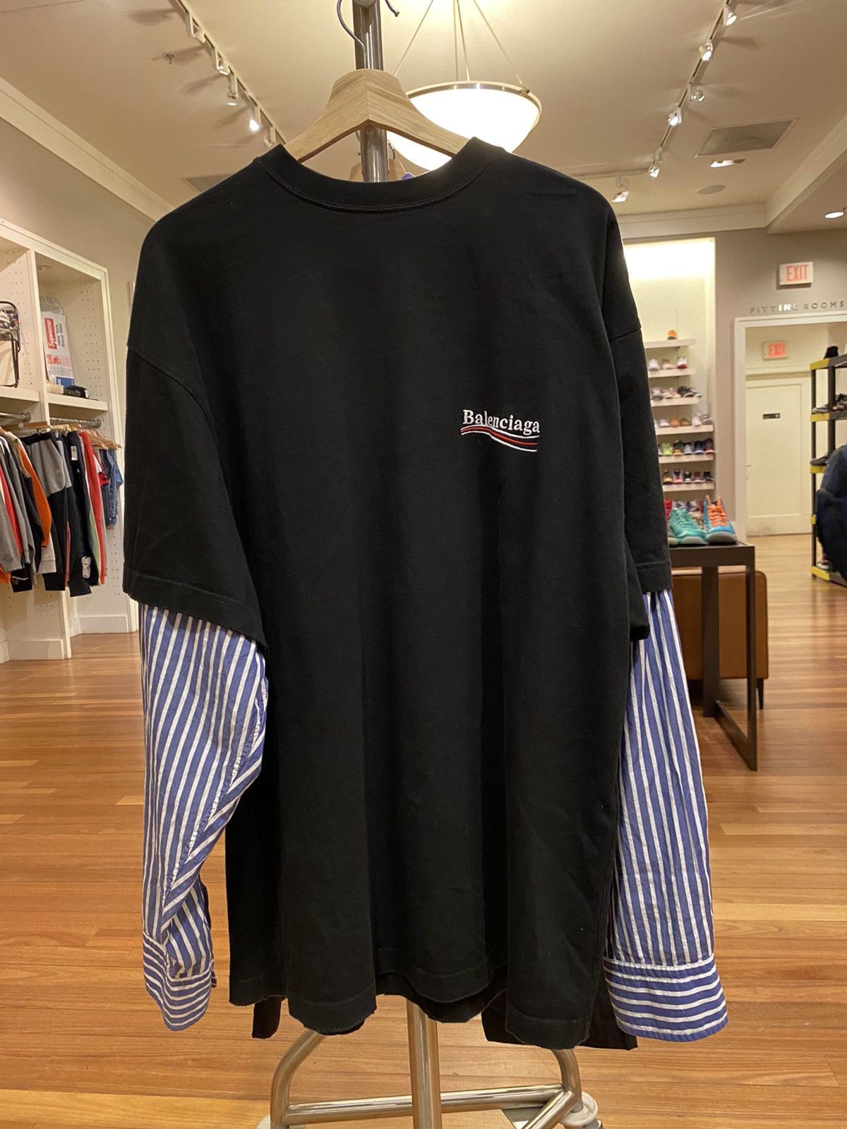 Balenciaga Balenciaga Political Campaign Layered T-shirt 3 Size US L / EU 52-54 / 3 - 1 Thumbnail