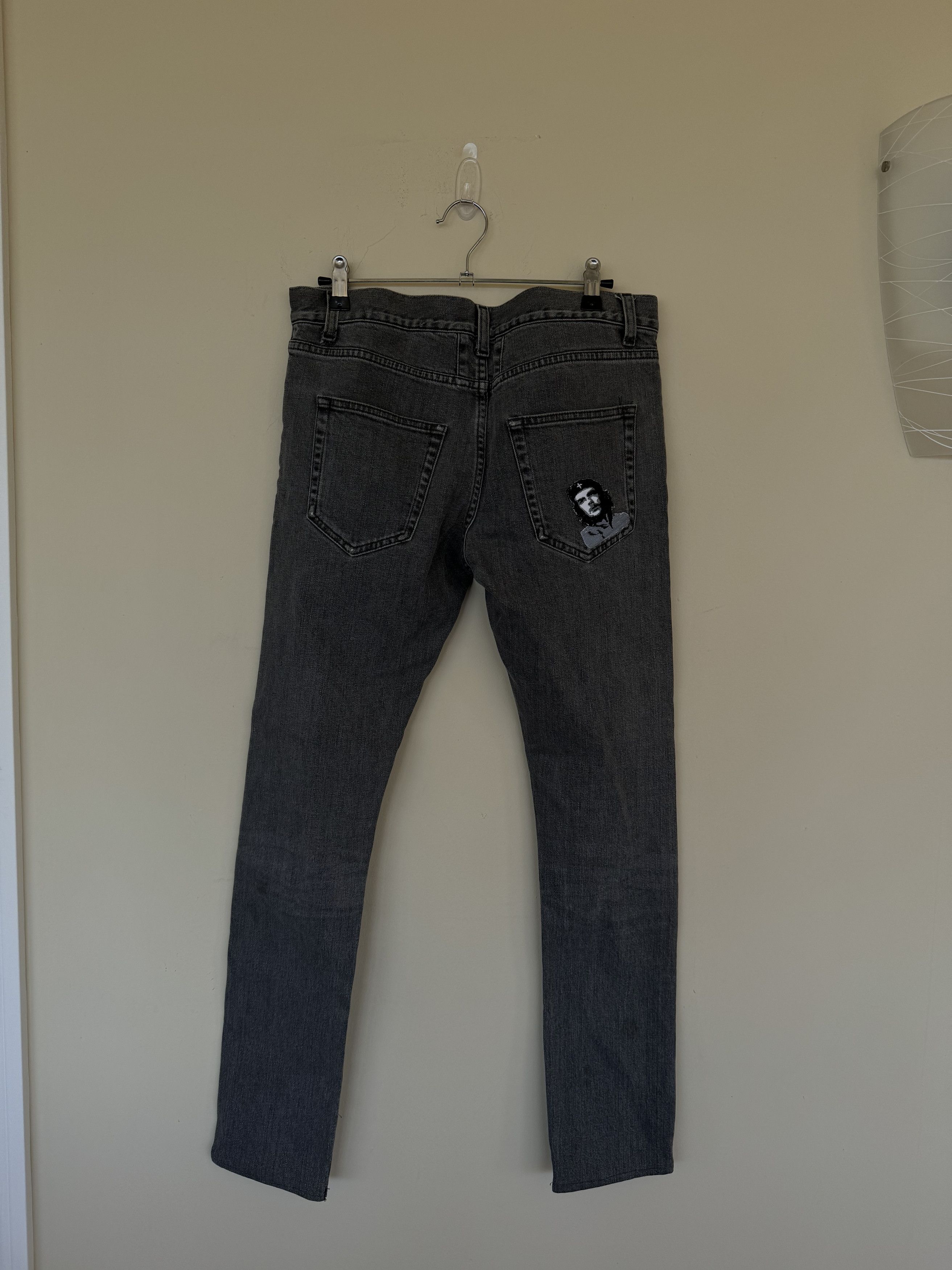 Saint Laurent Paris SLP Gray Denim D02 Size US 30 / EU 46 - 6 Thumbnail