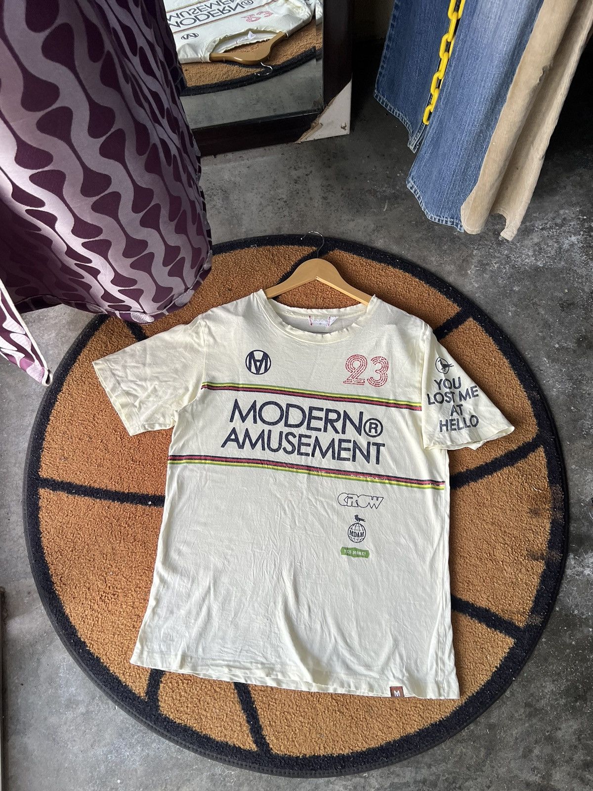 Modern Amusement 🔥Distressed Modern Amusement Tee Size US M / EU 48-50 / 2 - 2 Thumbnail
