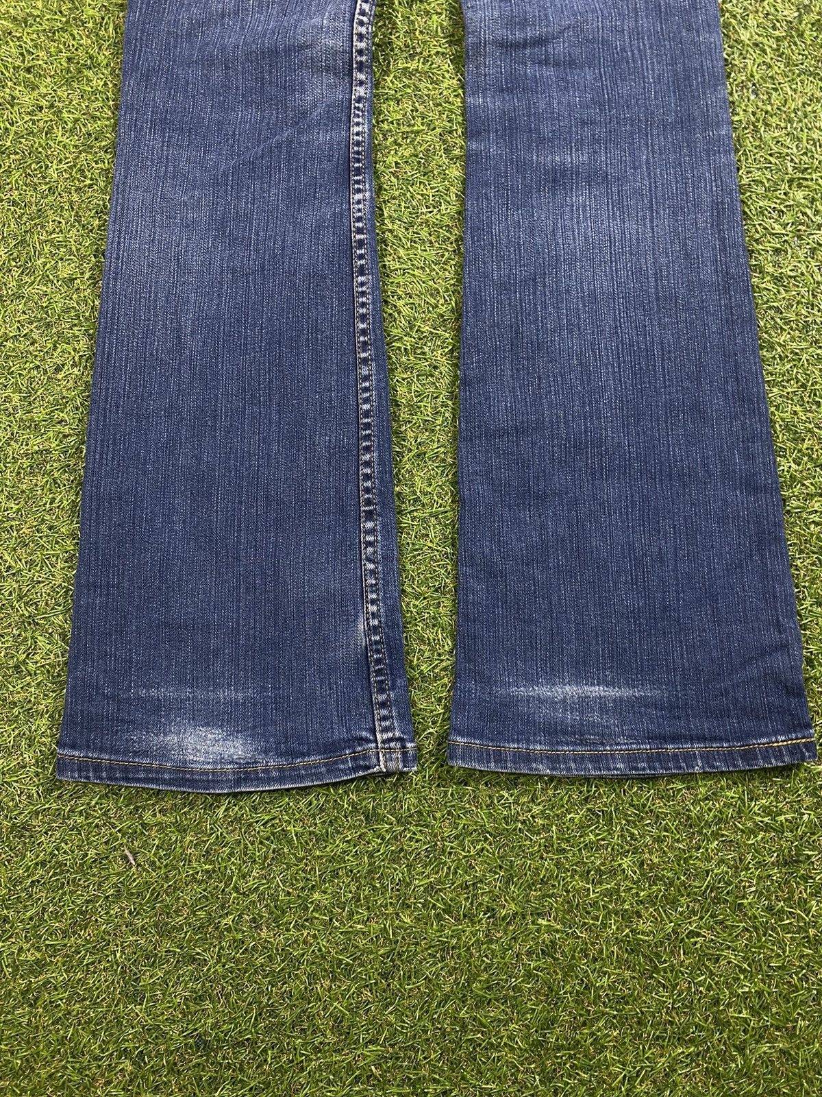Lee × Vintage Vintage 90s Lee flared jeans faded streetwear size 26x31 Size 26" / US 2 / IT 38 - 6 Thumbnail