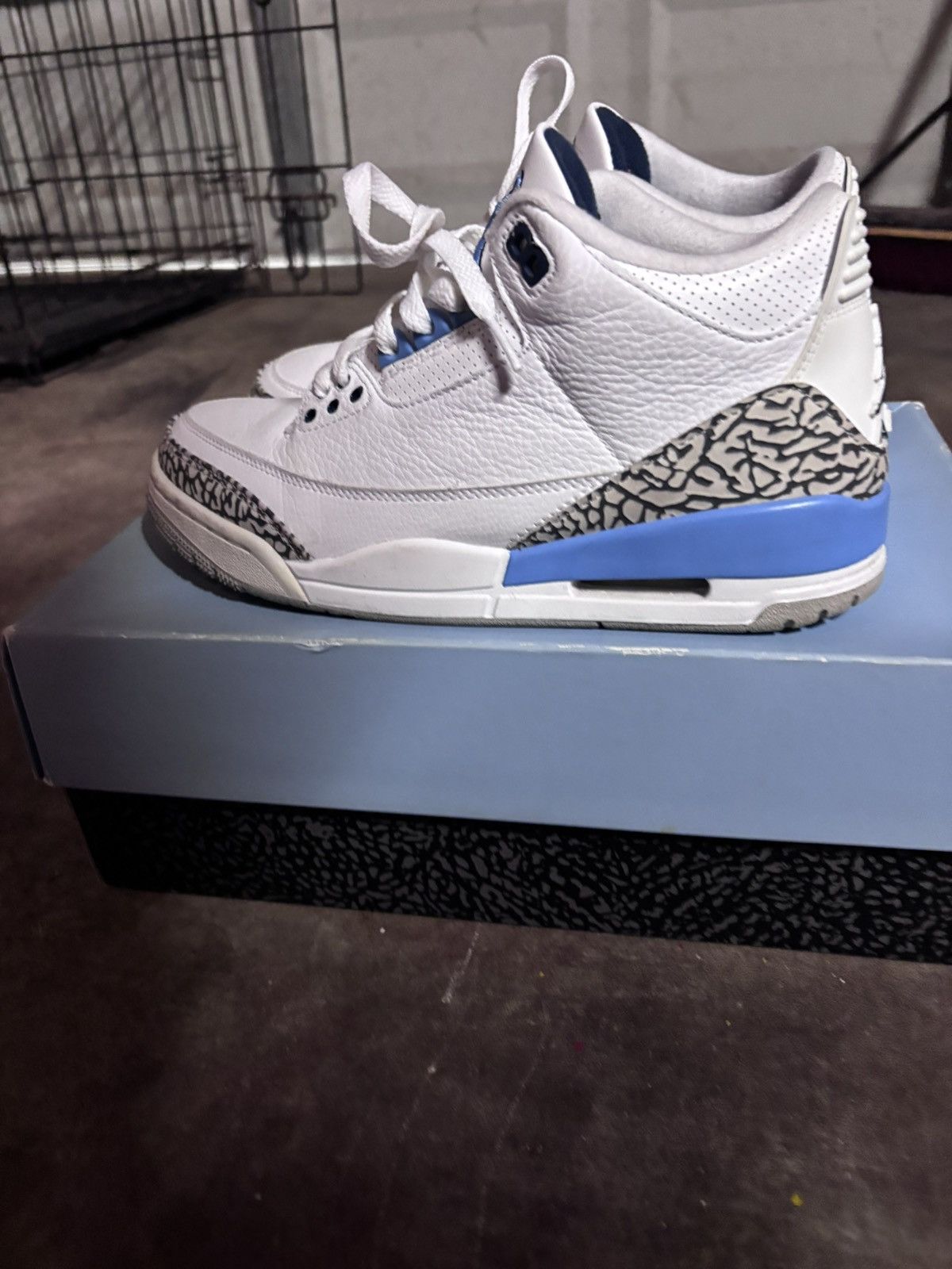 Jordan Brand Retro 3 UNC 2020 Size US 8 / EU 41 - 4 Thumbnail