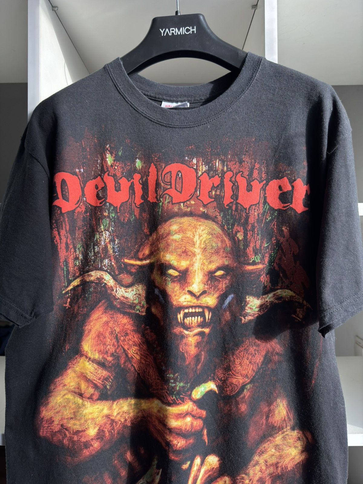 Band Tees Devil Driver 2002 Heavy Metal Band T Shirt Size US L / EU 52-54 / 3 - 2 Thumbnail