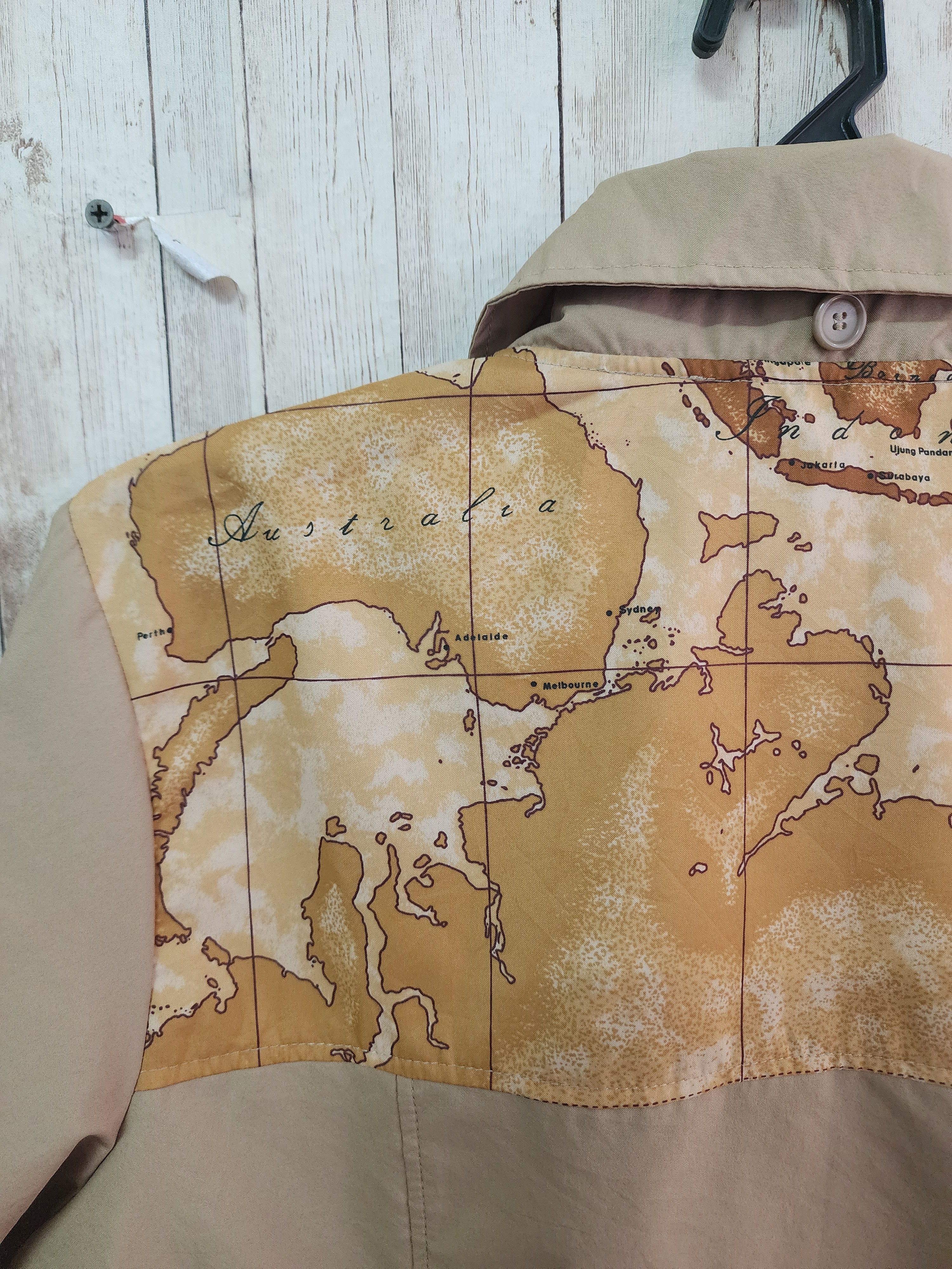 Alviero Martini Alviero Martini Button Up Shirt Hoodie Size M / US 6-8 / IT 42-44 - 7 Thumbnail