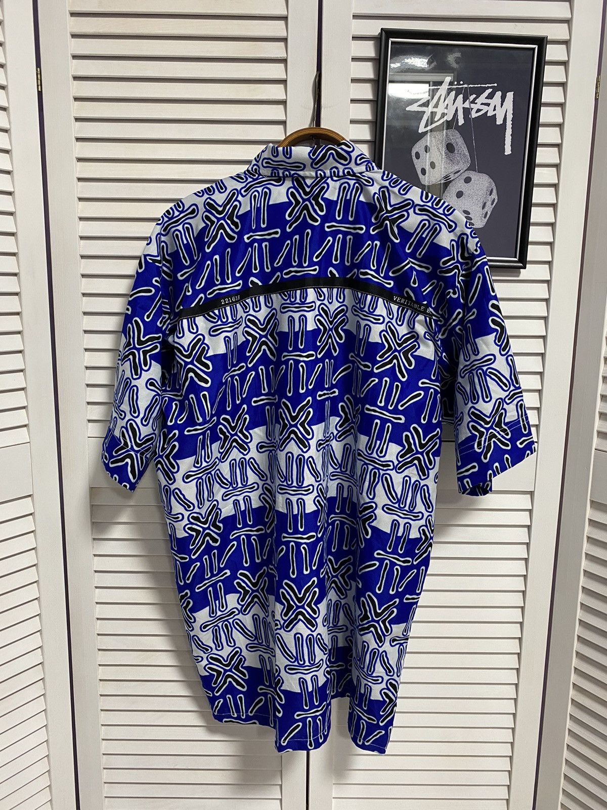 Japanese Brand Vintage Shirt Abstract Striped Japanese Style Hawaii Surf Size US XL / EU 56 / 4 - 5 Thumbnail