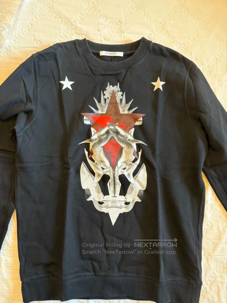 Givenchy Givenchy Double Dog Printed Black Hoodie Size XL No Access Size US L / EU 52-54 / 3 - 1 Thumbnail