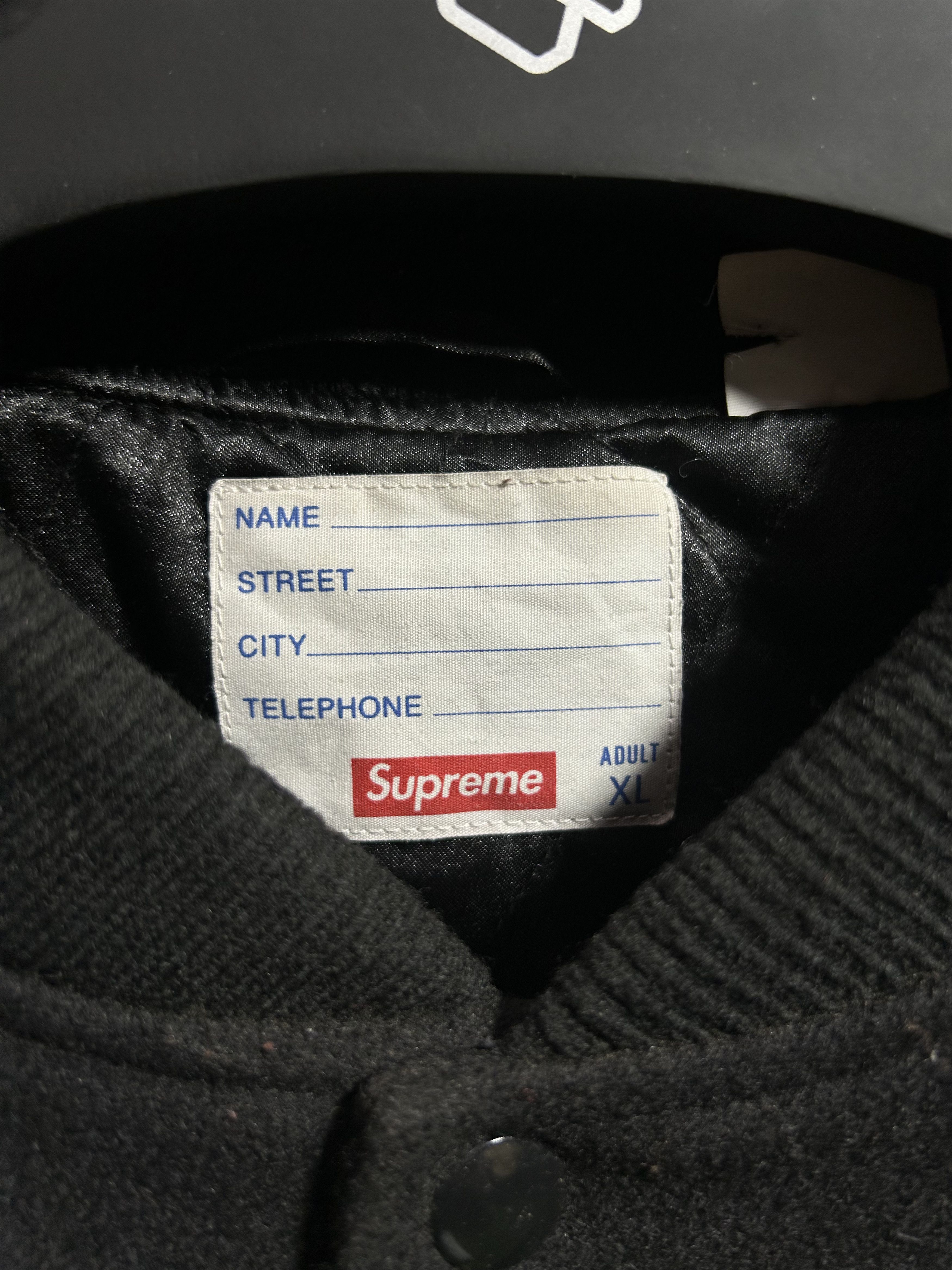 Supreme Supreme Aeon Flux Varsity Jacket Size US XL / EU 56 / 4 - 3 Thumbnail