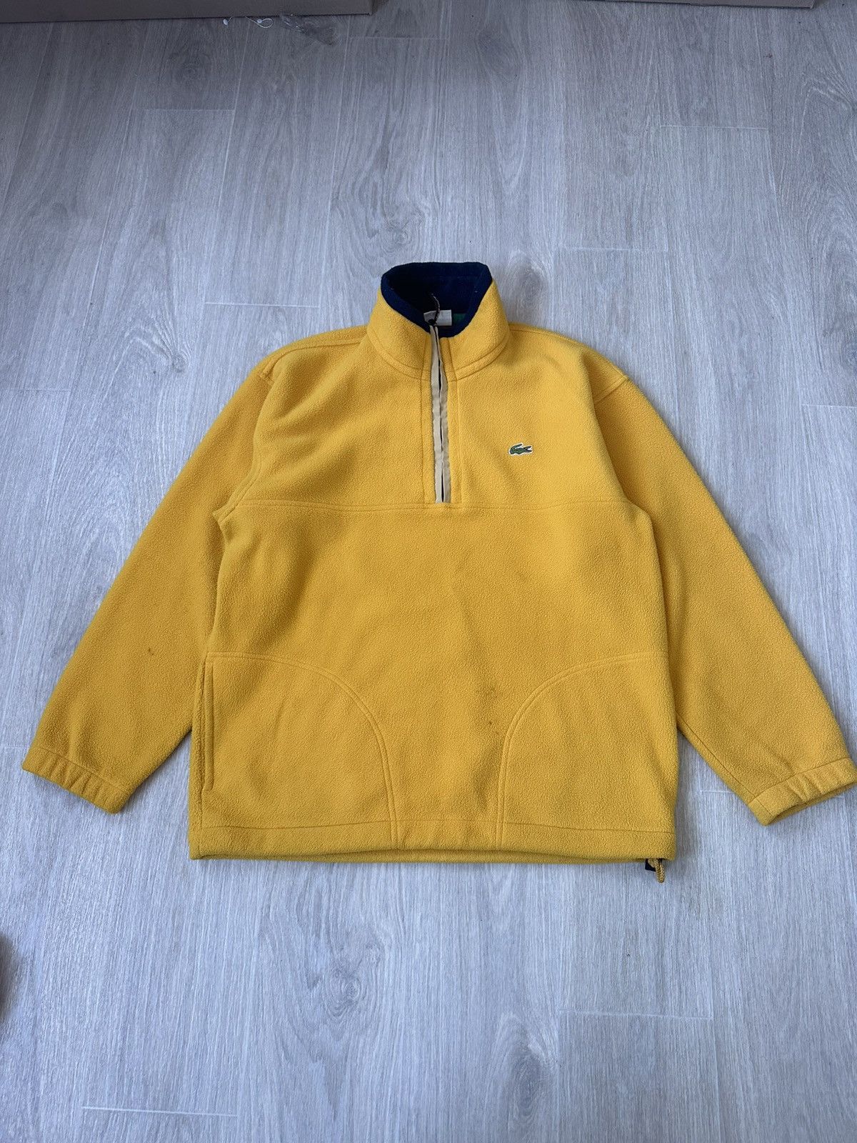 Lacoste Vintage Lacoste fleece jacket 90s rare Size US M / EU 48-50 / 2 - 1 Thumbnail