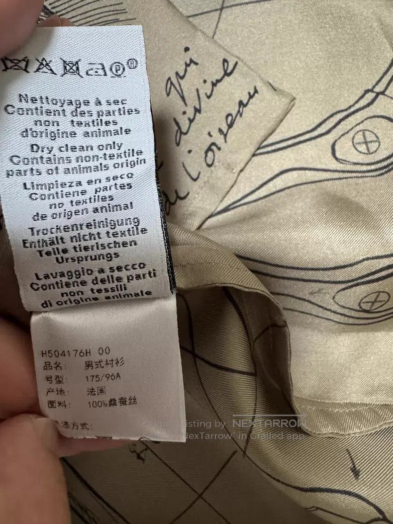 Hermes Hermes size 41 Silk Shirt, High-End Custom-Made. 100% Heavy Size US M / EU 48-50 / 2 - 6 Thumbnail