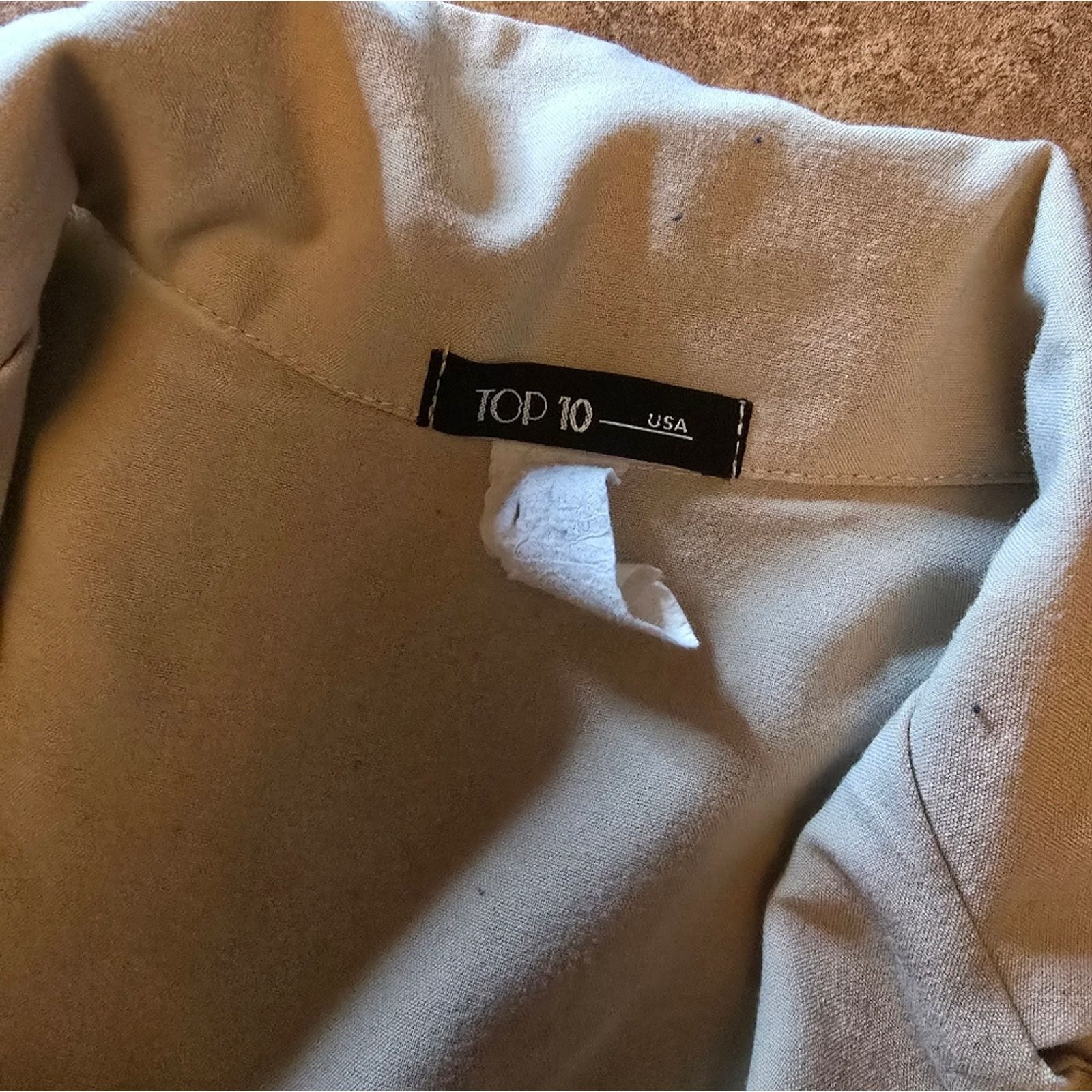 Other Beige Business | TOP 10 | Blazer 3/4 Sleeve Size M / US 6-8 / IT 42-44 - 3 Thumbnail