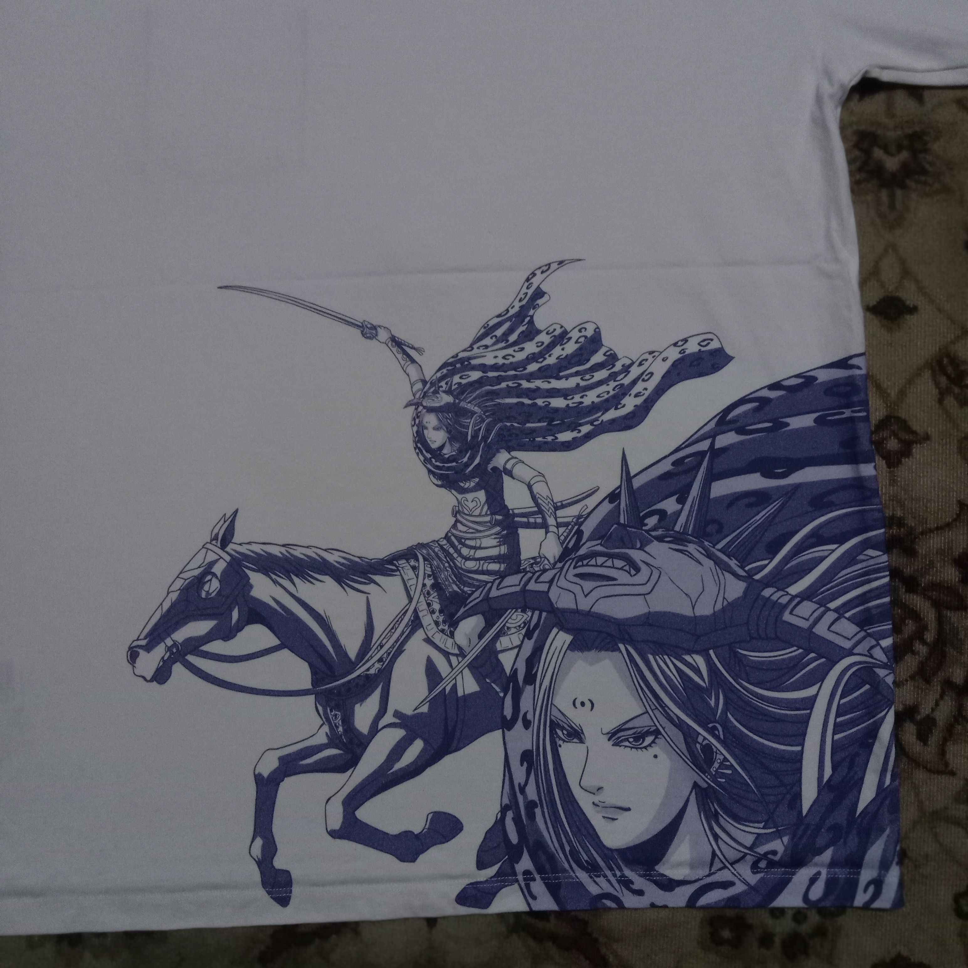 Anime × Cartoon Network × Japanese Brand Rare anime Kingdom tee Jojo's Bizarre Akira Devilman movie Size US L / EU 52-54 / 3 - 2 Thumbnail