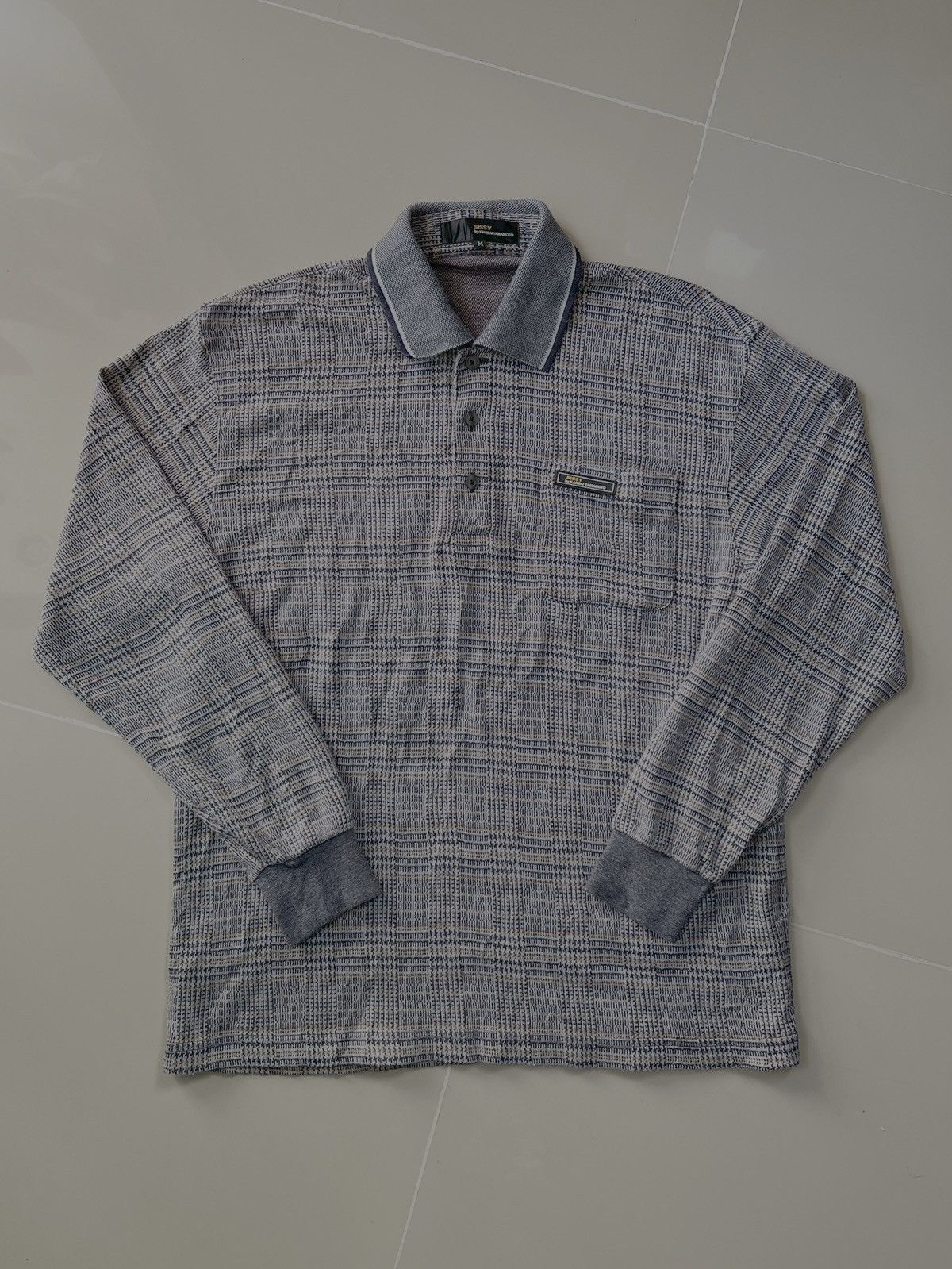 Japanese Brand Sissy By Kansai Yamamoto Polo Longsleeves Size US M / EU 48-50 / 2 - 5 Thumbnail