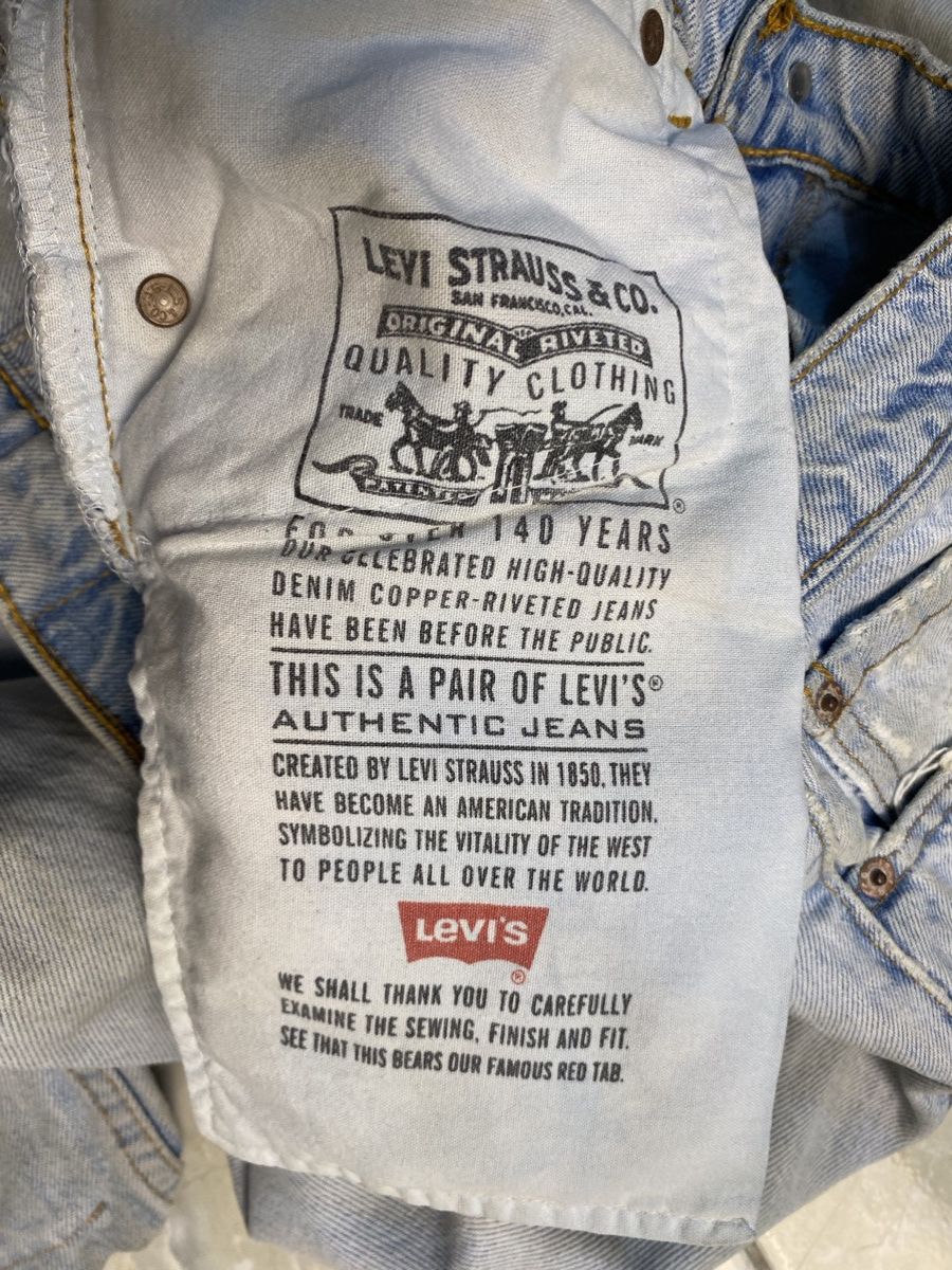 Levi's VINTAGE LEVIS 505 REGULAR FIT Size US 34 / EU 50 - 19 Thumbnail