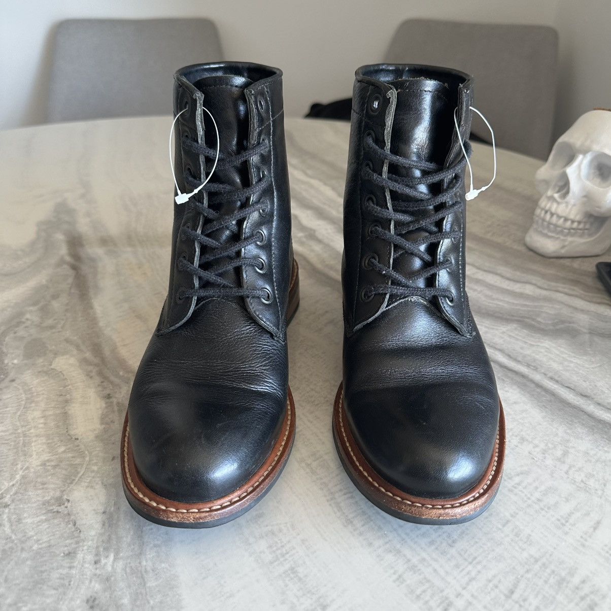 Nisolo Nisolo Amalia Black Leather Water Resistant Women’s Boots Size US 7 / IT 37 - 4 Thumbnail