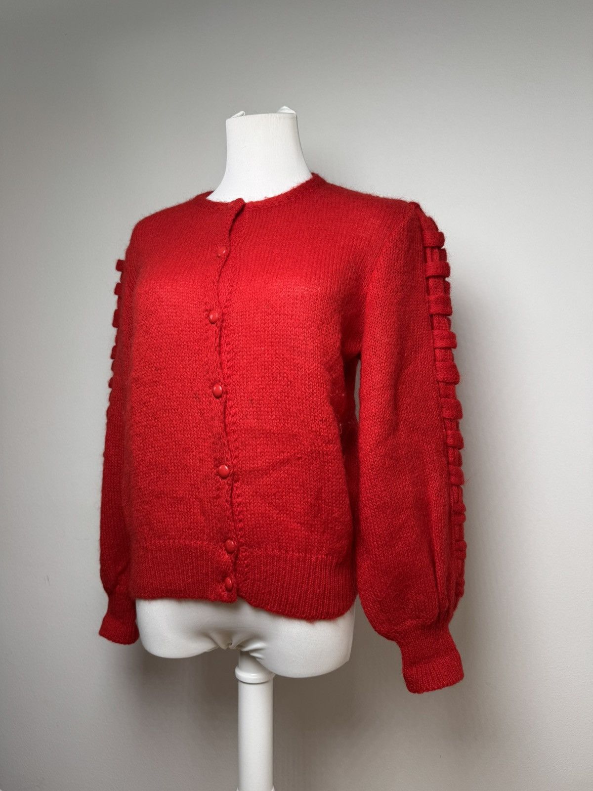 Dior Vintage Dior Wool Sweater Red Size M / US 6-8 / IT 42-44 - 11 Thumbnail
