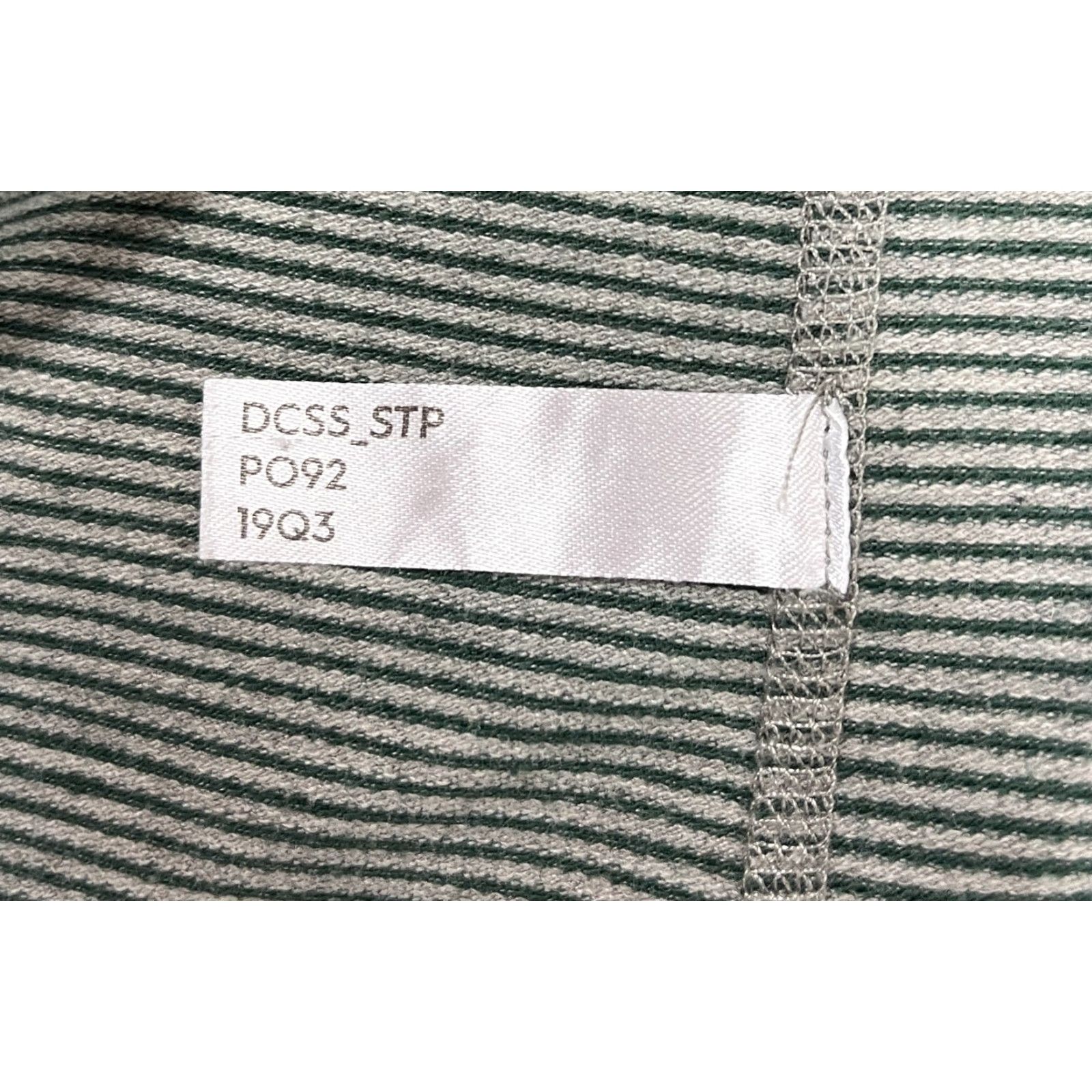 Vintage BYLT Men’s Drop Cut Short Sleeve Tee Striped Sz M Shirt Athletic Gray Size US 31 - 6 Thumbnail