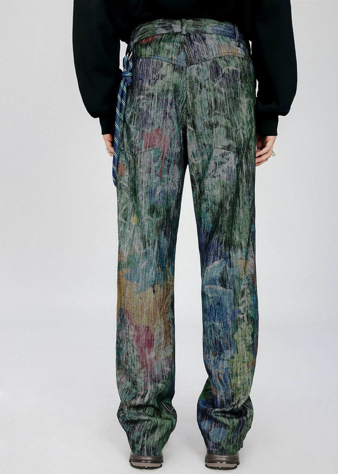 Song For The Mute Song for the mute 23.2 Long Painter Pants Size US 30 / EU 46 - 8 Thumbnail