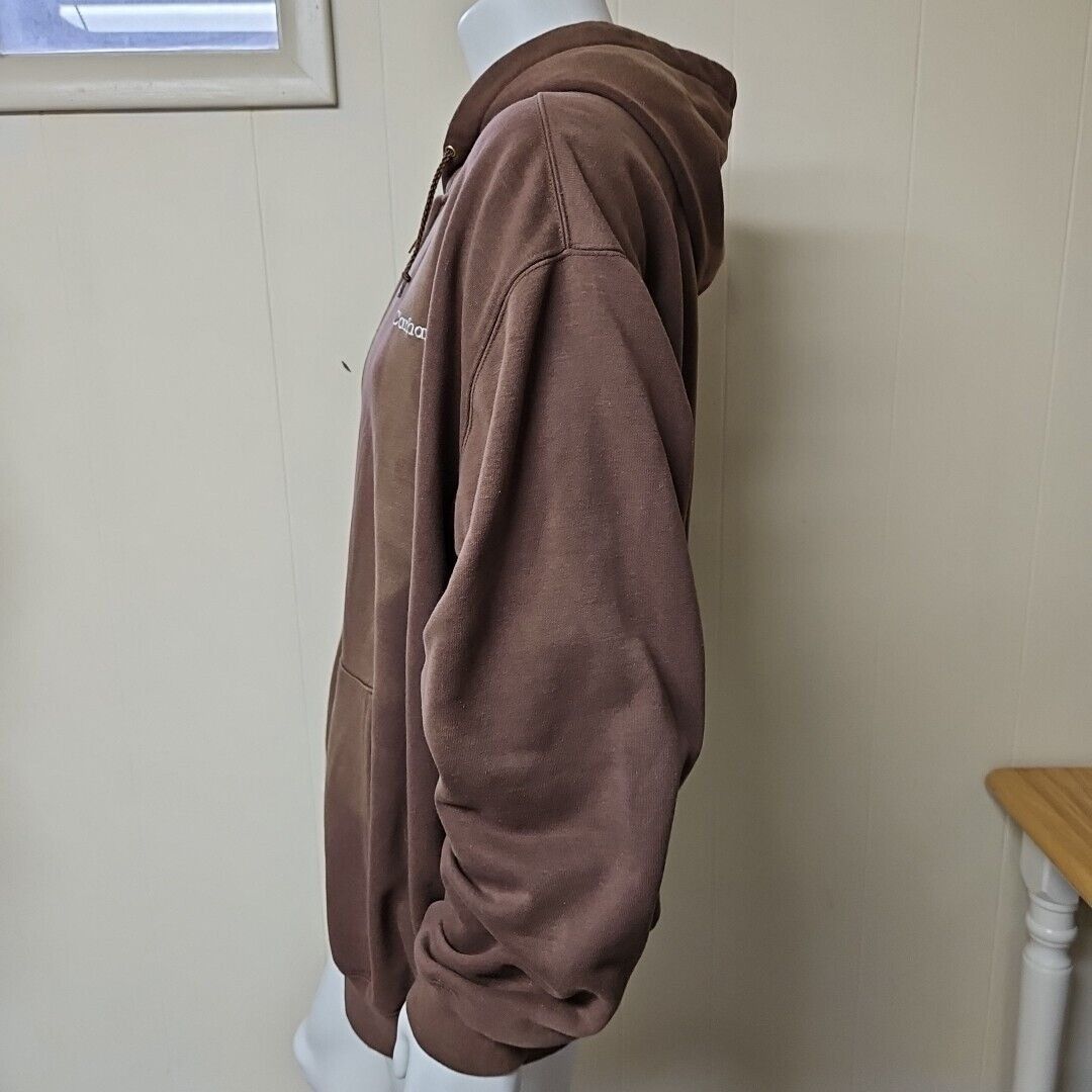 Carhartt Carhartt Distressed Sweatshirt Mens XL Loose Fit Hooded Zip Size US XL / EU 56 / 4 - 2 Thumbnail