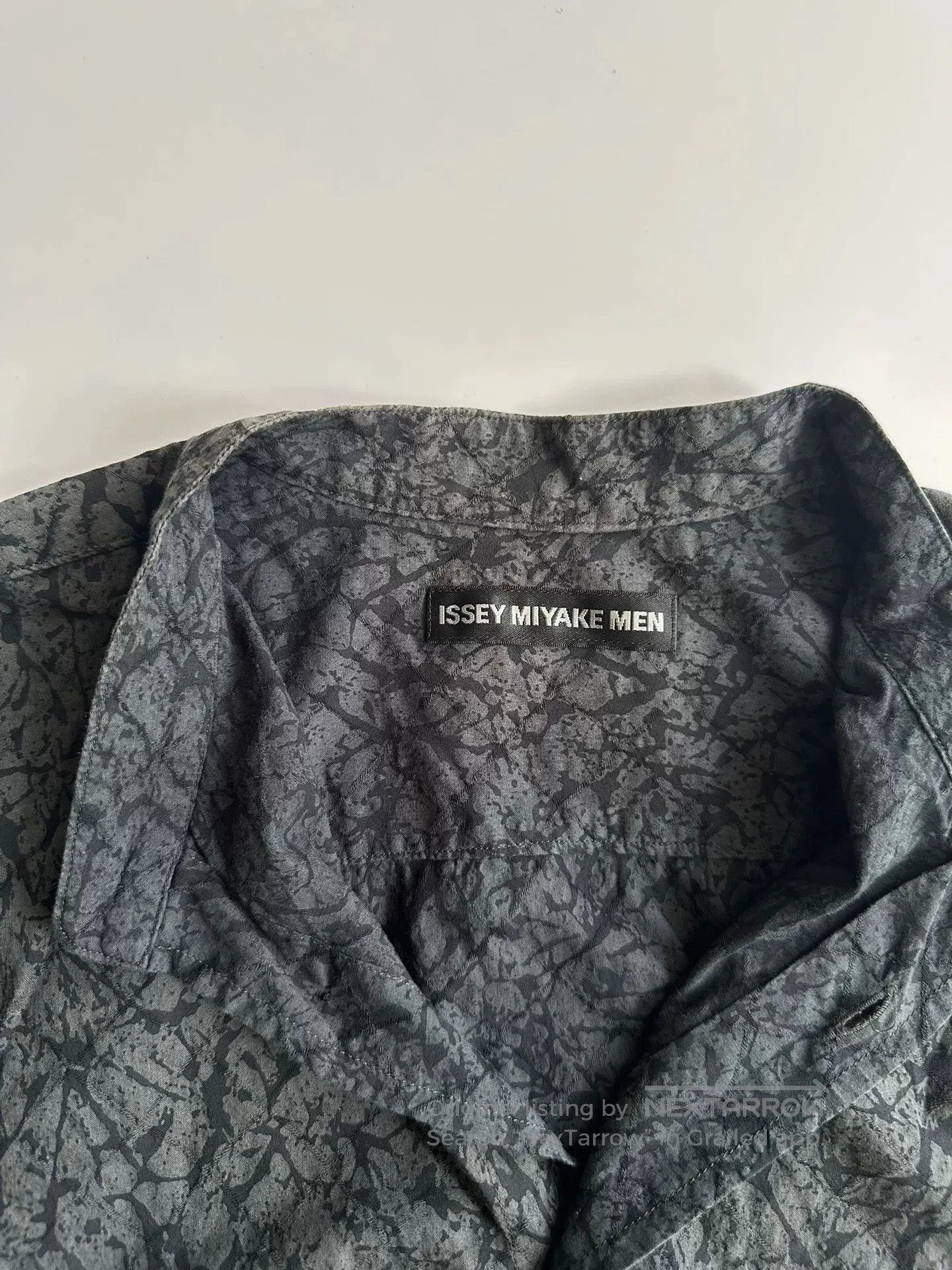 Issey Miyake ISSEY MIYAKE MEN Ink Splatter Shirt. Size US M / EU 48-50 / 2 - 4 Thumbnail