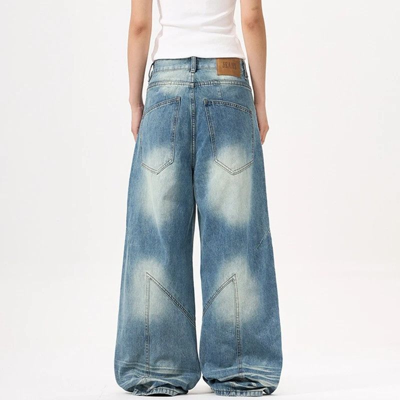 Jean American Water Ripple Jeans Size US 32 / EU 48 - 2 Thumbnail