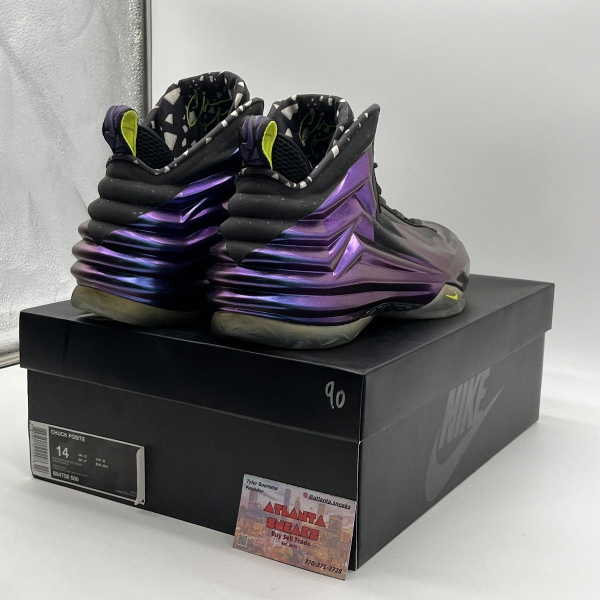 Nike Chuck posite cave purple Size US 14 / EU 47 - 5 Thumbnail