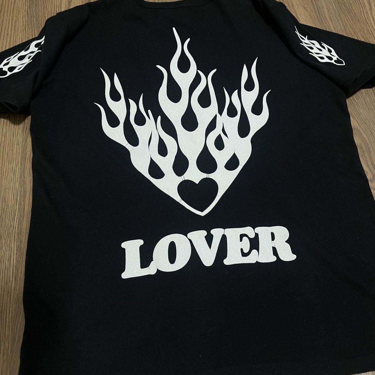 BIANCA CHANDON Black Bianca Chandon lover flame tee Size US M / EU 48-50 / 2 - 3 Thumbnail