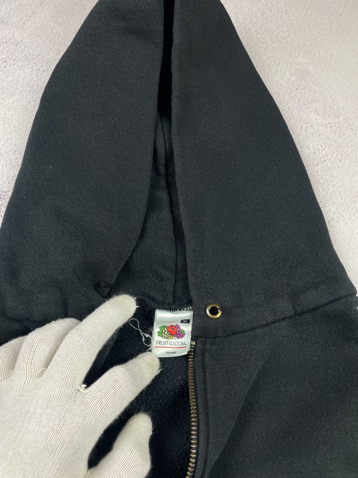 Fruit Of The Loom Obituary Vintage Y2K Hoodie Black Size XL Death Metal Band Size US XL / EU 56 / 4 - 8 Thumbnail