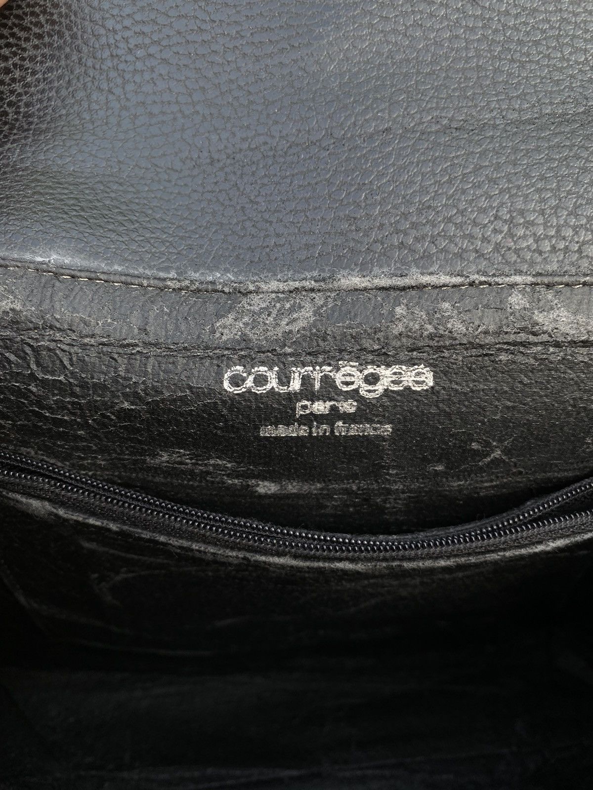 Courreges × Vintage VINTAGE COURREGES GENUINE LEATHER BAG. Size ONE SIZE - 9 Thumbnail