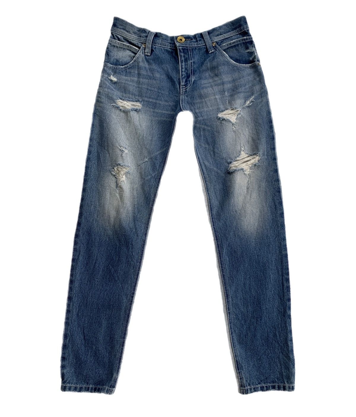Japanese Brand Rodeo Crowns Denim & Sweat Constructed Pant Size US 30 / EU 46 - 1 Thumbnail