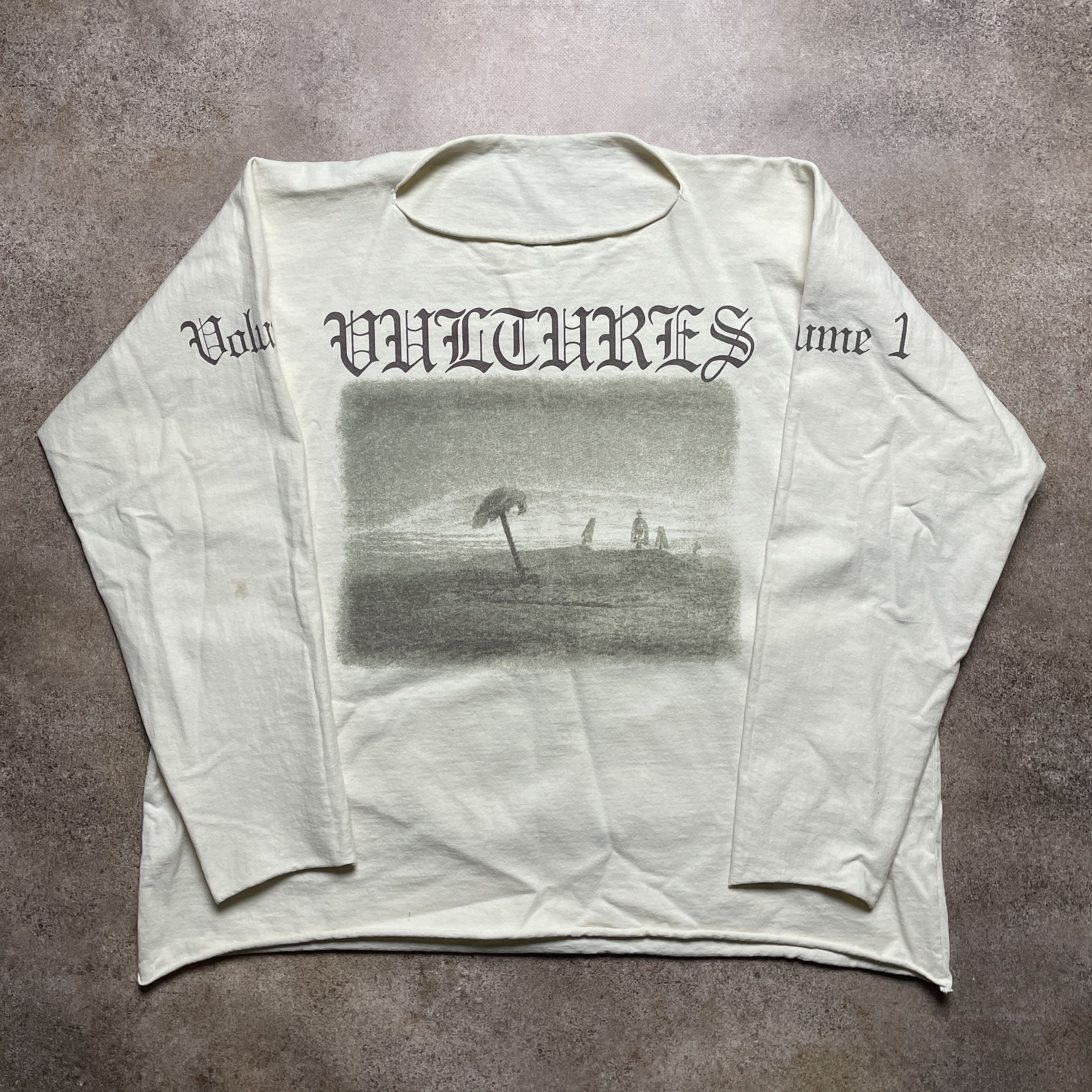 Yeezy ⭐ Yeezy x Gosha Rubchinskiy Long Sleeve Vultures Shirt Size US M / EU 48-50 / 2 - 1 Thumbnail