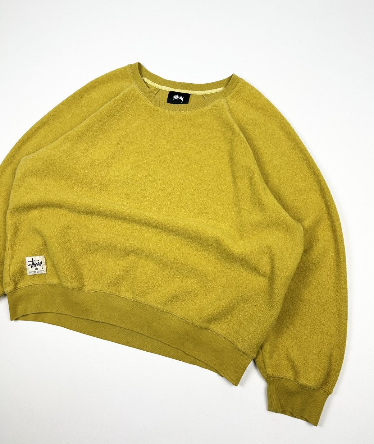 Ed Hardy × Stussy Stussy Crewneck Sweatshirt Long Sleeve Size L / US 10 / IT 46 - 3 Thumbnail