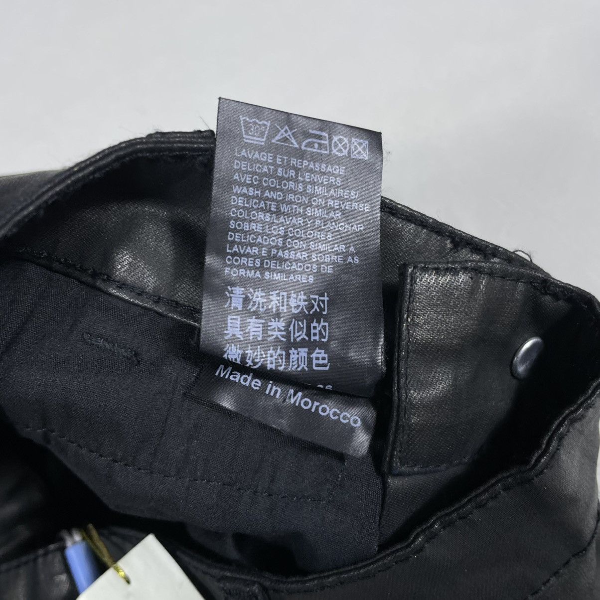 Cop Copine COP COPINE WAXED SKINNY PANTS Size 28" / US 6 / IT 42 - 7 Thumbnail