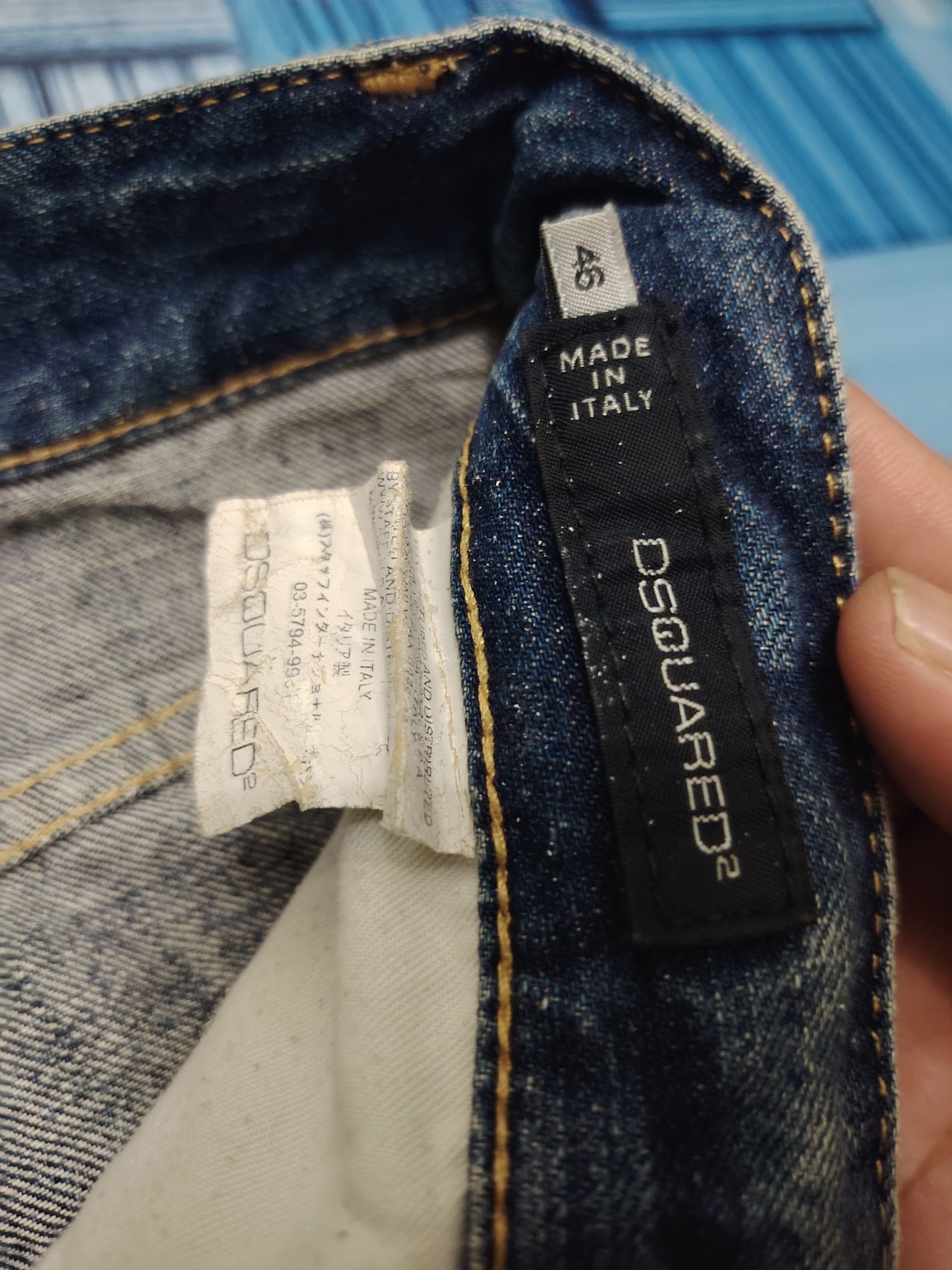Dsquared2 Distressed Denim Dsquared2 Short Jeans Size US 33 - 8 Thumbnail