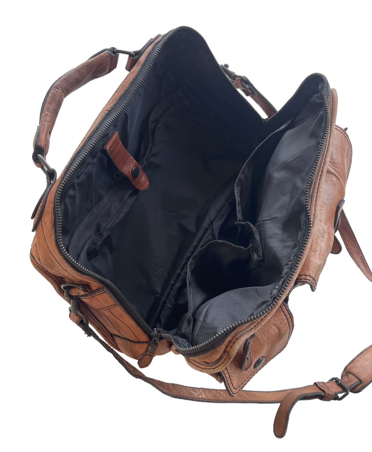 Porter Vintage Porter Yoshida Japan Leather Messenger Bag Size ONE SIZE - 19 Thumbnail
