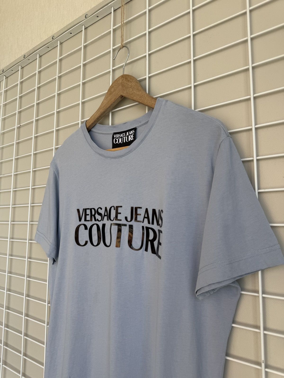 Versace Jeans Couture Versace Jeans Couture Logo-Print T-Shirt Mens Size M Cotton Size US M / EU 48-50 / 2 - 4 Thumbnail