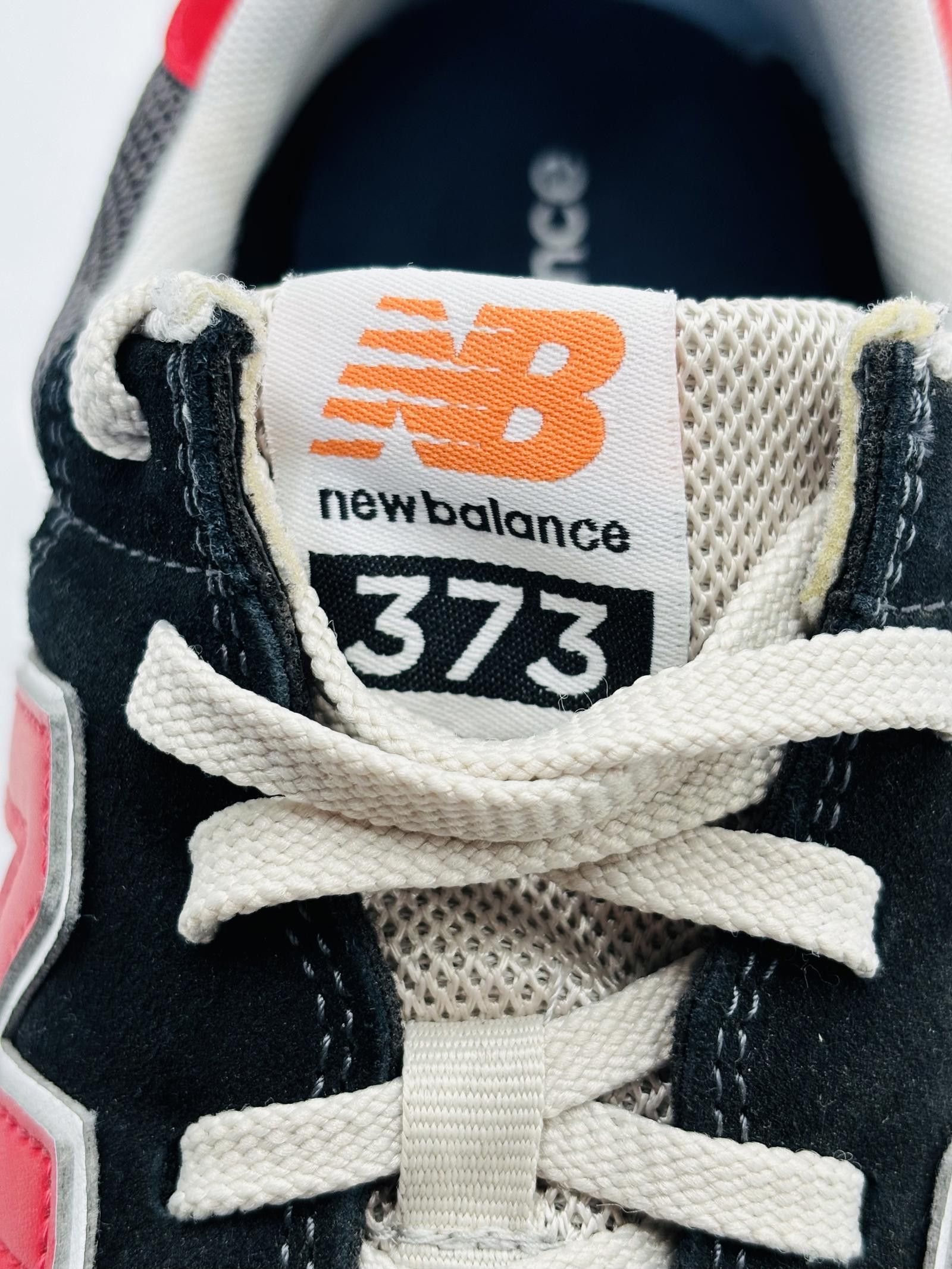 New Balance New Balance NB 373 Running Shoes Unisex Low-Top Black/Red Size US 12 / EU 45 - 7 Thumbnail
