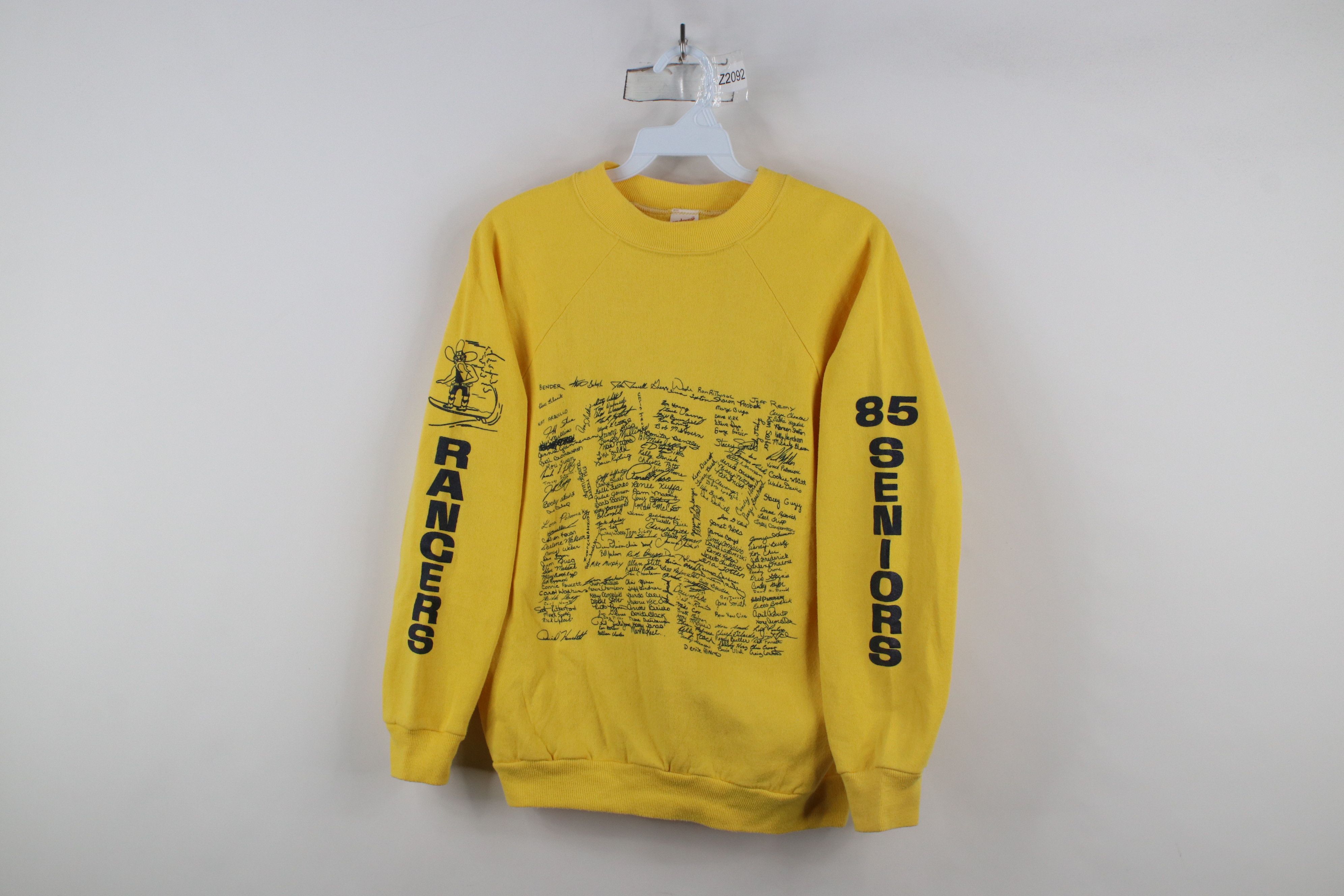 Vintage Vintage 80s Rangers High School Year Book Sweatshirt USA Size M / US 6-8 / IT 42-44 - 1 Thumbnail
