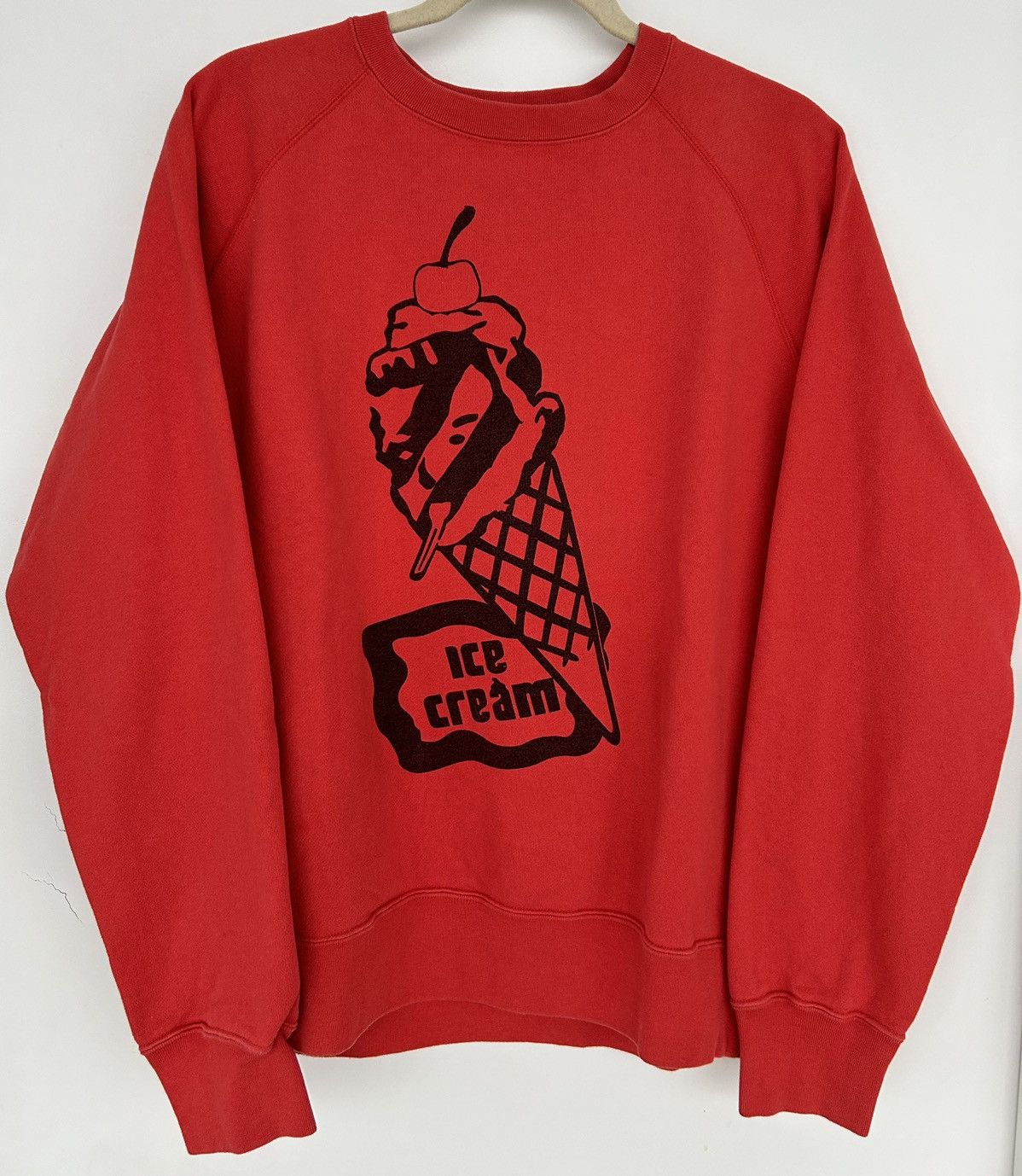 image of Billionaire Boys Club x Icecream Og 2006 Bbc/ice Cream Japan Exclusive Red Coneman Crew (Size Mediu