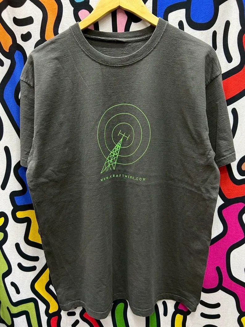 Vintage Vintage 2000s Kraftwerk tshirt size L Size US L / EU 52-54 / 3 - 2 Thumbnail