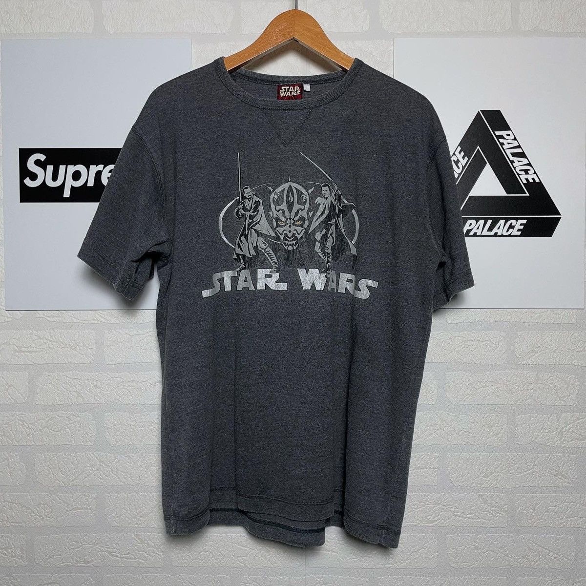 Star Wars × Vintage Star Wars Vintage T Shirt Darth Maul Qui-Gon Obi-Wan Kenobi Size US M / EU 48-50 / 2 - 1 Thumbnail
