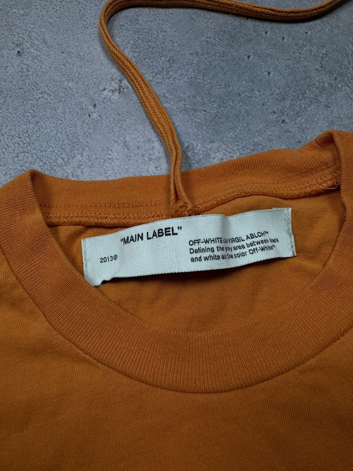 Off-White × Virgil Abloh Off White Rationalism t shirt Virgil Abloh Size US S / EU 44-46 / 1 - 5 Thumbnail