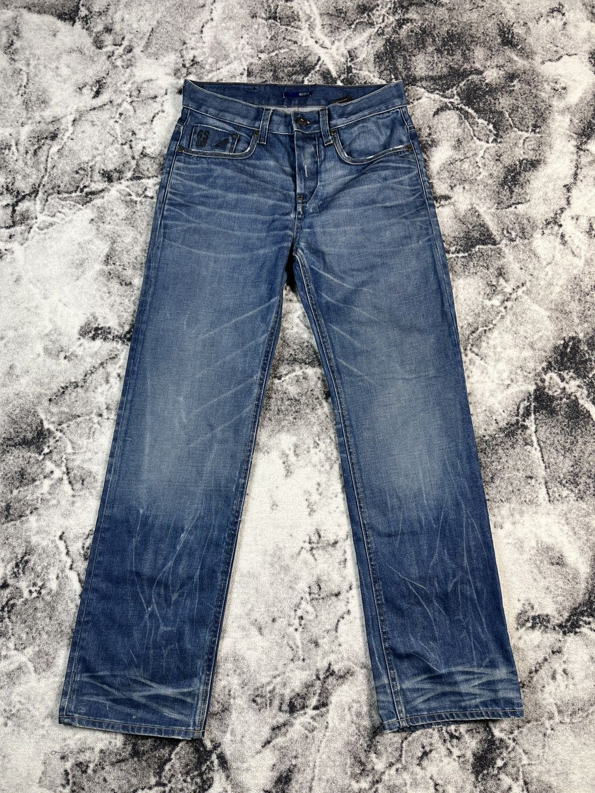 G-Star G-Star Raw Jeans 28x30 Faded Distressed Denim Size US 28 / EU 44 - 2 Thumbnail