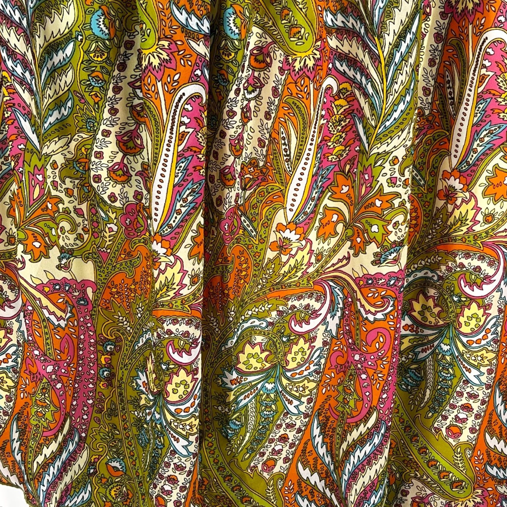 Vintage VINTAGE Ashley Stewart Top Halter Shirt Womens Size 22/24 Green Floral 1990s Casual Womens Size 3XL / US 20-22 - 3 Thumbnail