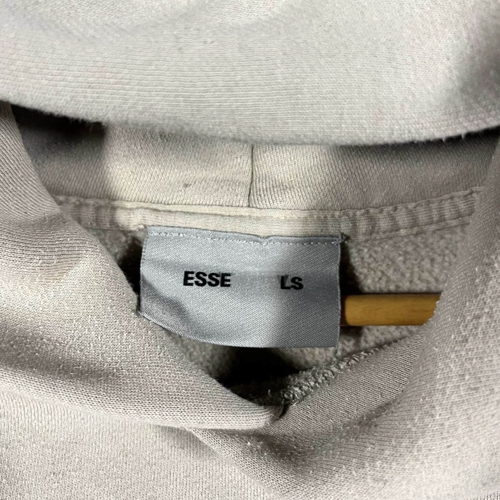 Essentials Essentials Fear of God Hoodie Pullover Mens Large Beige Graphic Print FOG Size US L / EU 52-54 / 3 - 5 Thumbnail