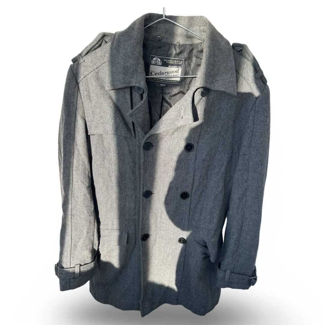 Cedarwood State Cedarwood State Herringbone coat #989 Size US M / EU 48-50 / 2 - 1 Thumbnail