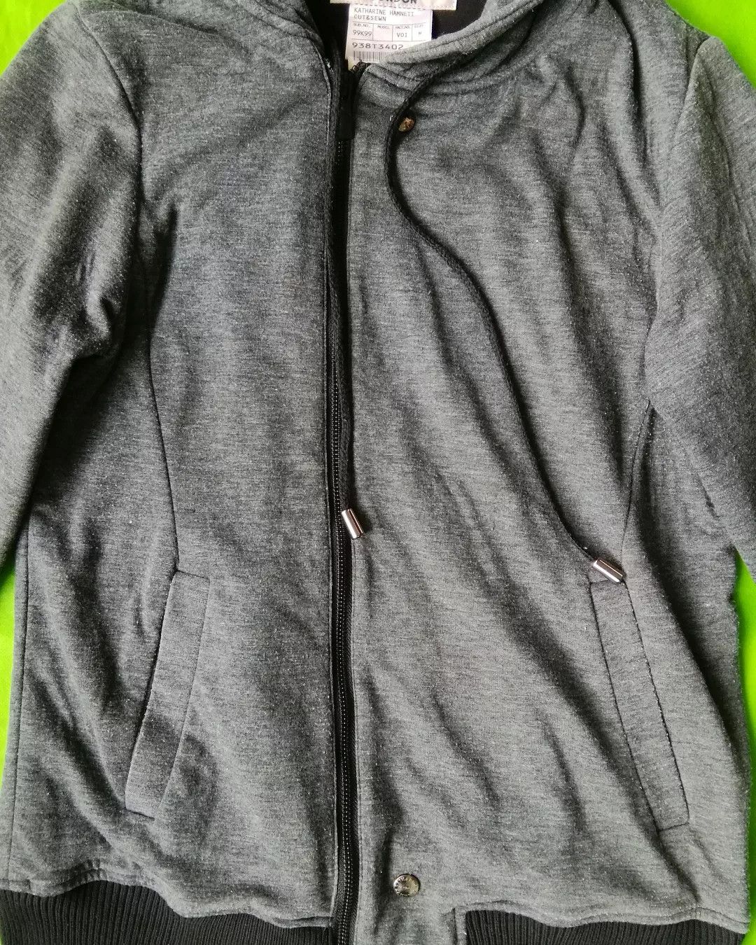 Katharine Hamnett London Katharine Hamnett London Cut and Sewn Zipper Hoodie Size M / US 6-8 / IT 42-44 - 2 Thumbnail